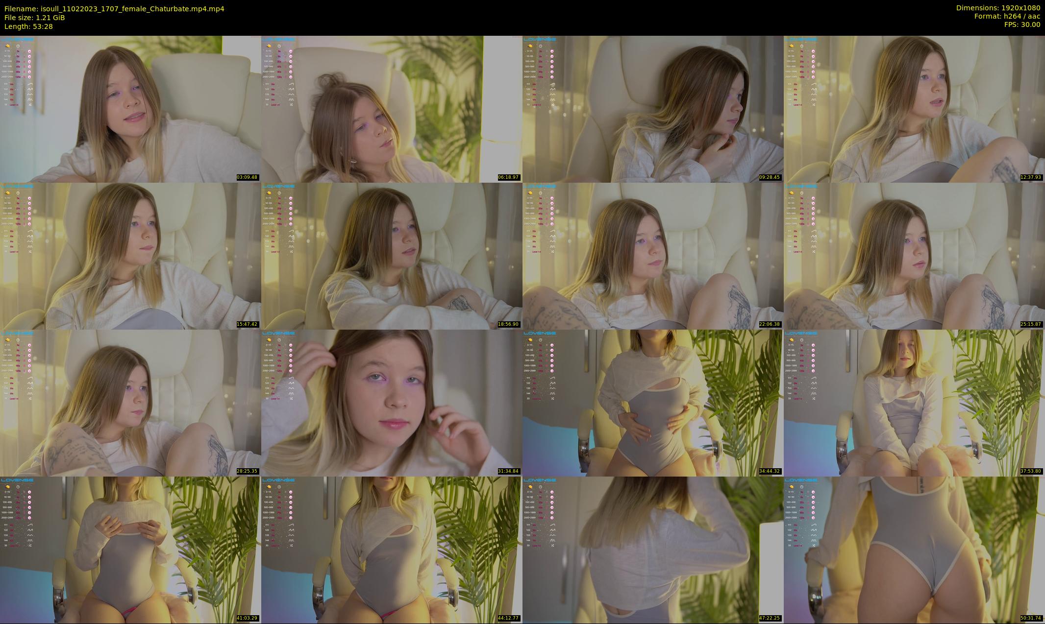 isoull — 54 minute Chaturbate female cam show recording, 1080p, Feb 11, 2023