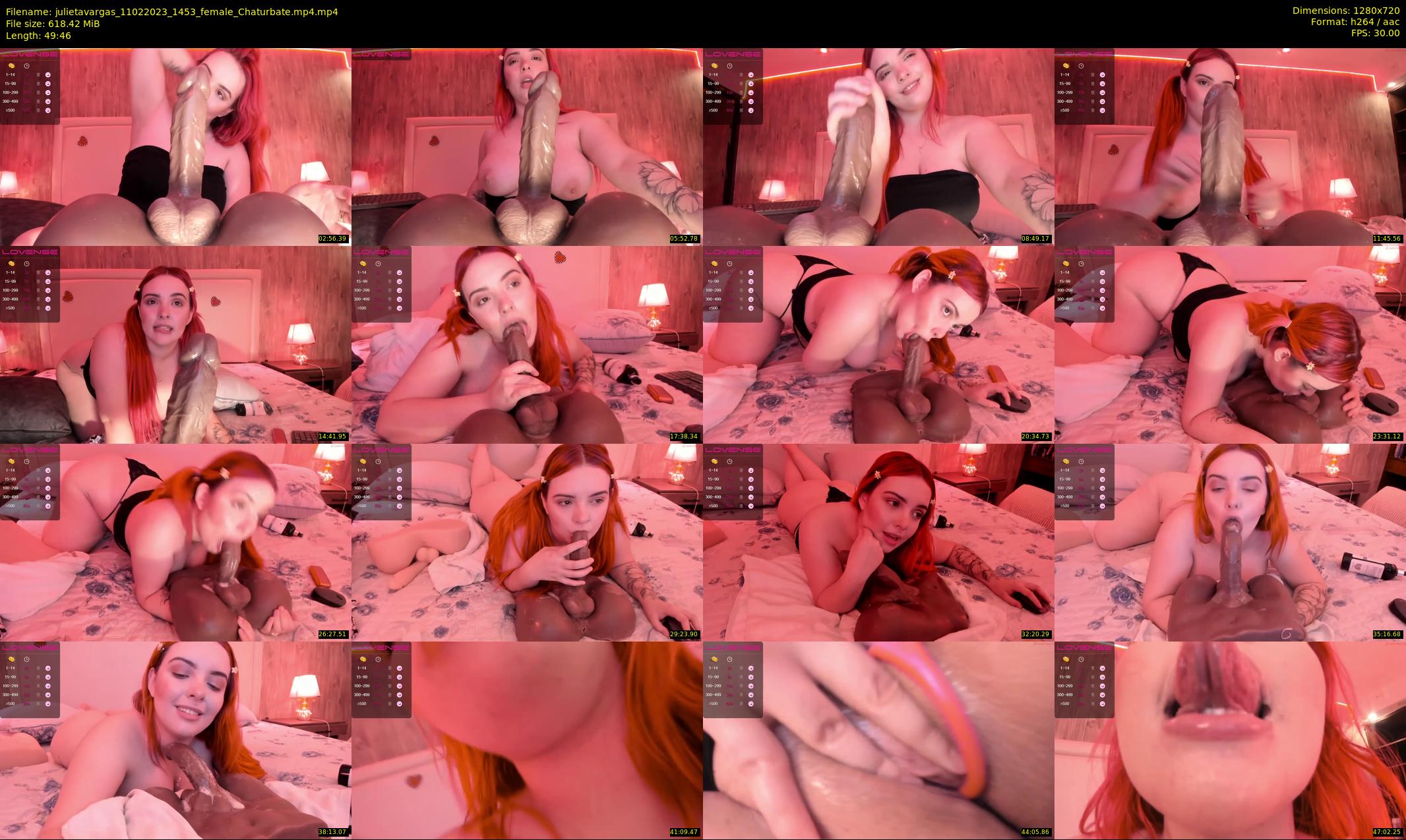 julietavargas — 50 minute Chaturbate female cam show recording, 720p, Feb 11, 2023