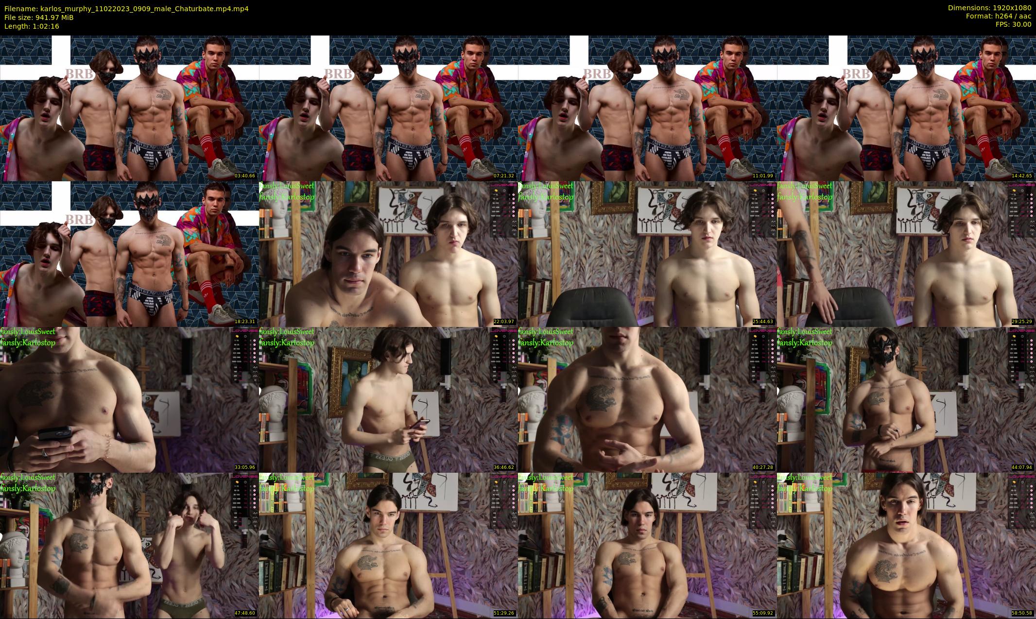 karlos_murphy — 63 minute Chaturbate male cam show recording, 1080p, Feb 11, 2023