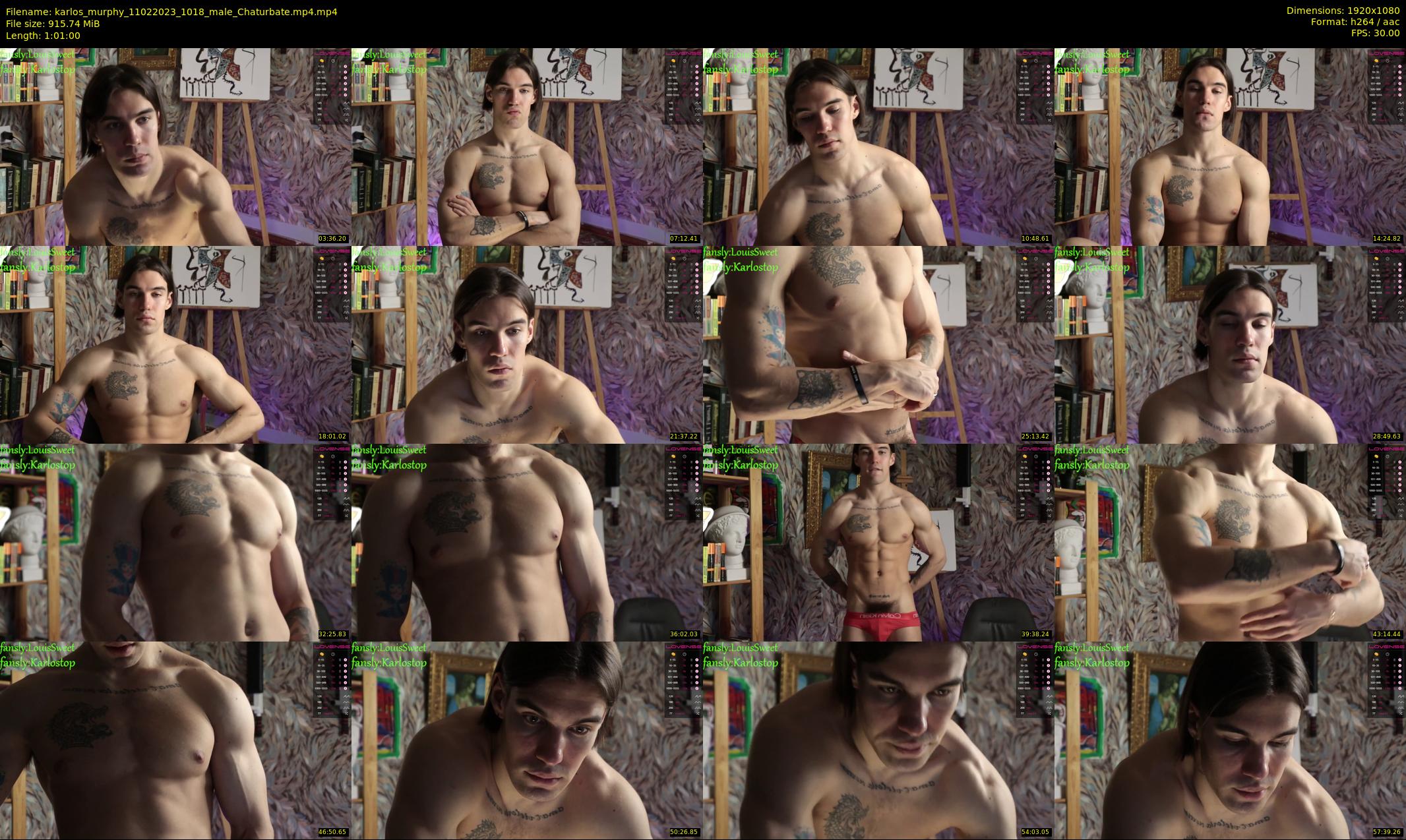 karlos_murphy — 61 minute Chaturbate male cam show recording, 1080p, Feb 11, 2023