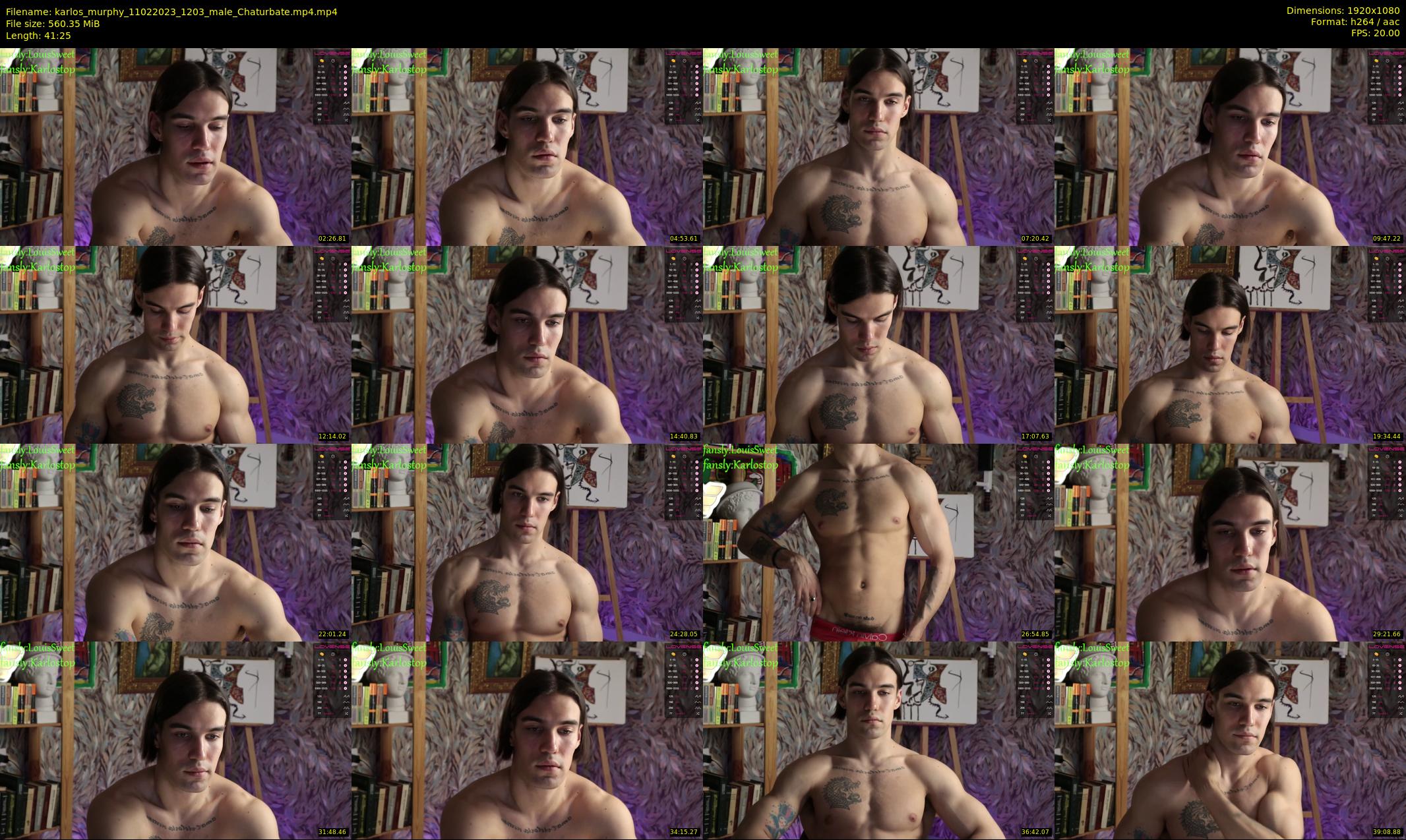 karlos_murphy — 42 minute Chaturbate male cam show recording, 1080p, Feb 11, 2023
