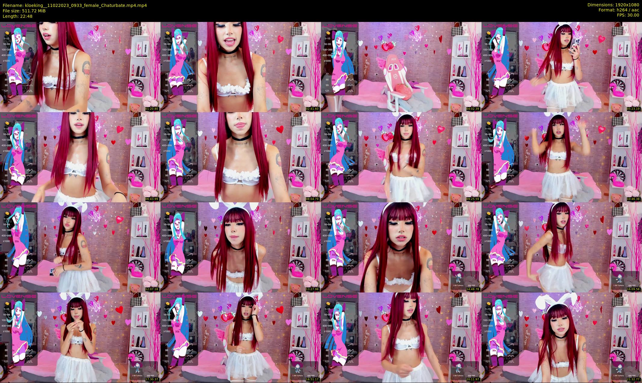 kloeking_ — 23 minute Chaturbate female cam show recording, 1080p, Feb 11, 2023