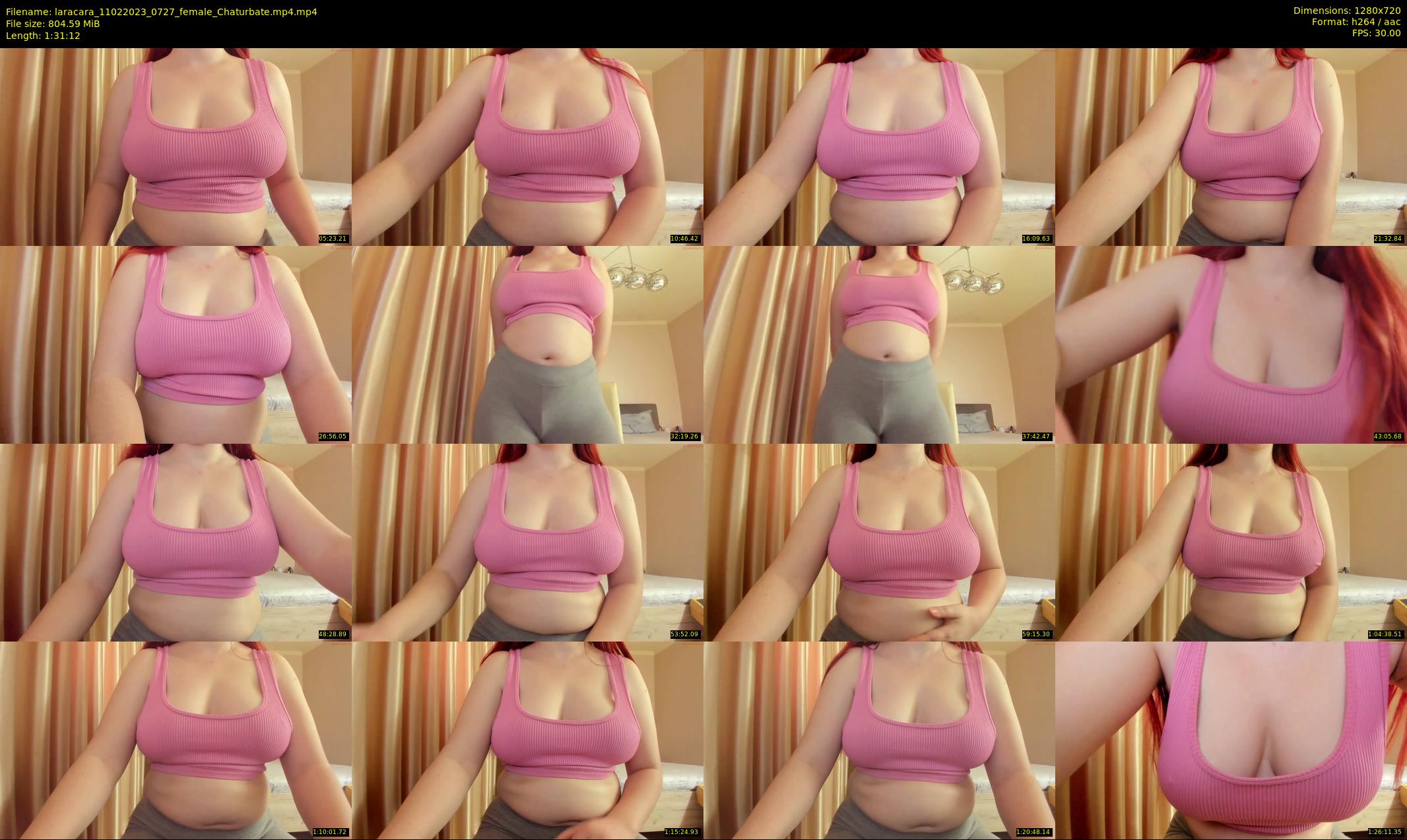 laracara — 92 minute Chaturbate female cam show recording, 720p, Feb 11, 2023