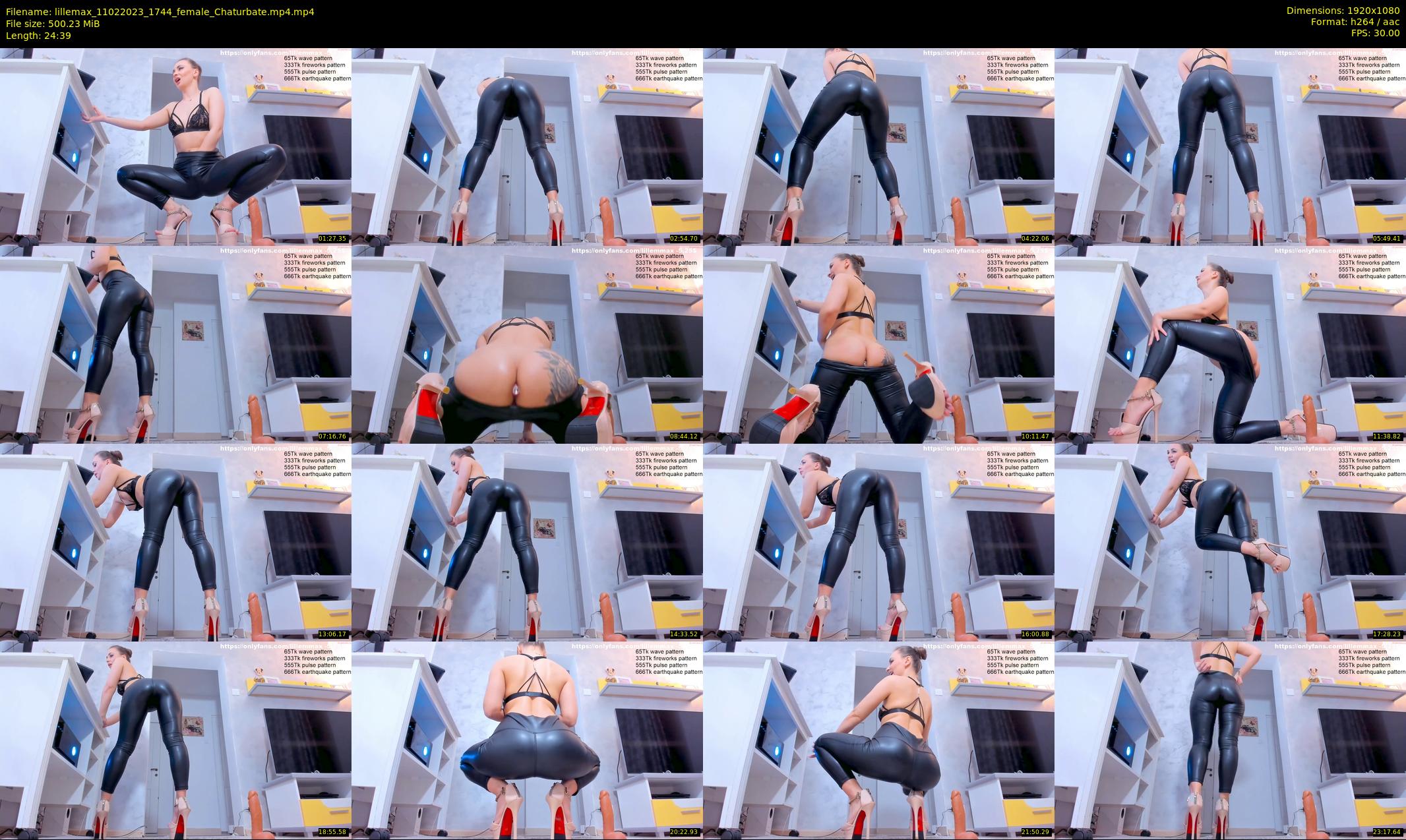 lillemax — 25 minute Chaturbate female cam show recording, 1080p, Feb 11, 2023
