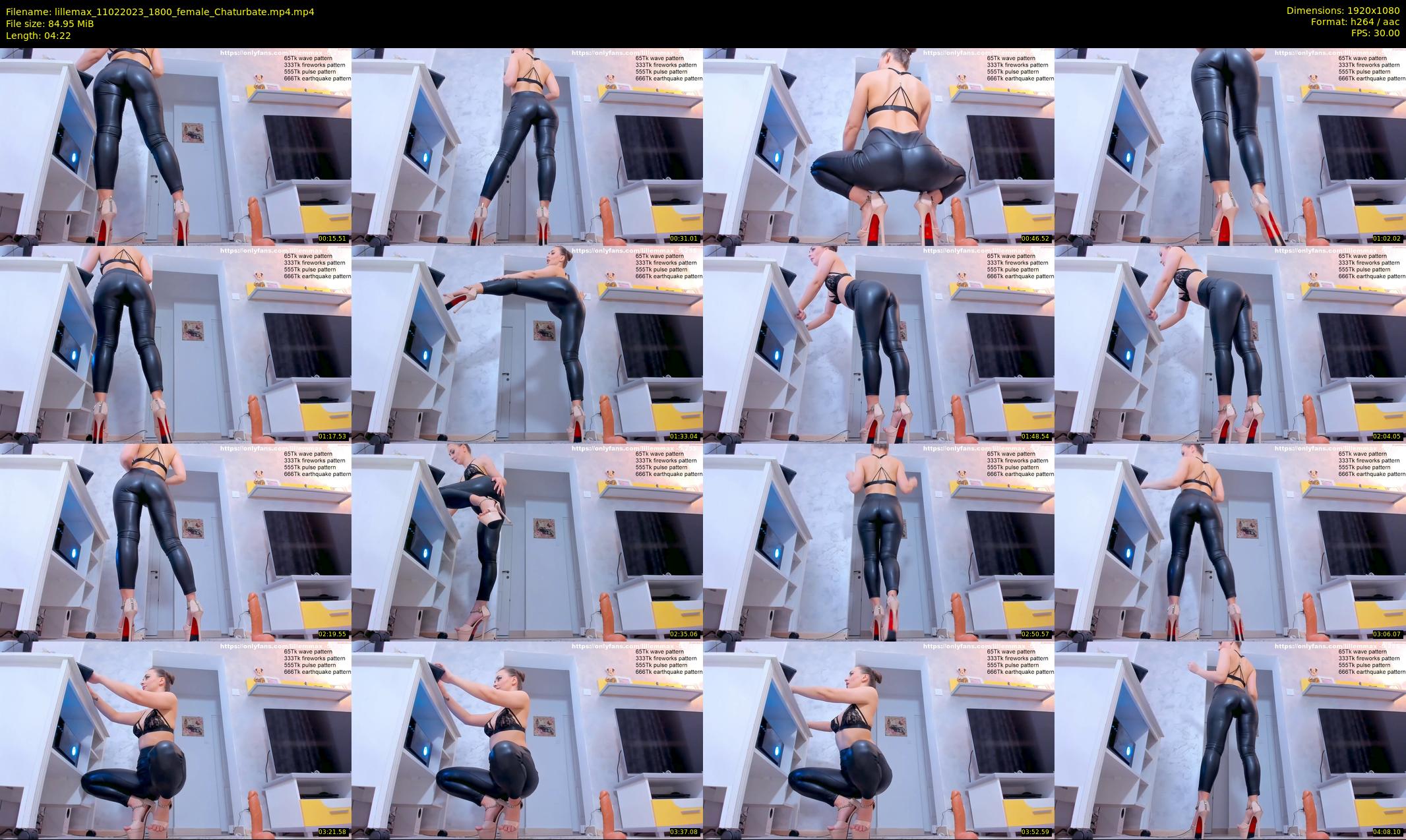 lillemax — 5 minute Chaturbate female cam show recording, 1080p, Feb 11, 2023