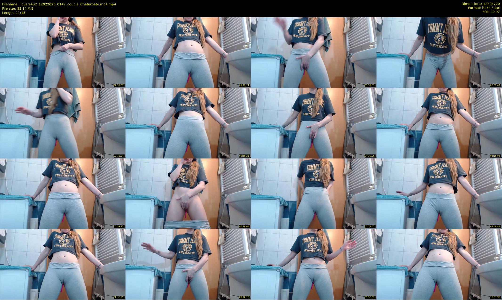 llovers4u2 — 12 minute Chaturbate couple cam show recording, 720p, Feb 12, 2023