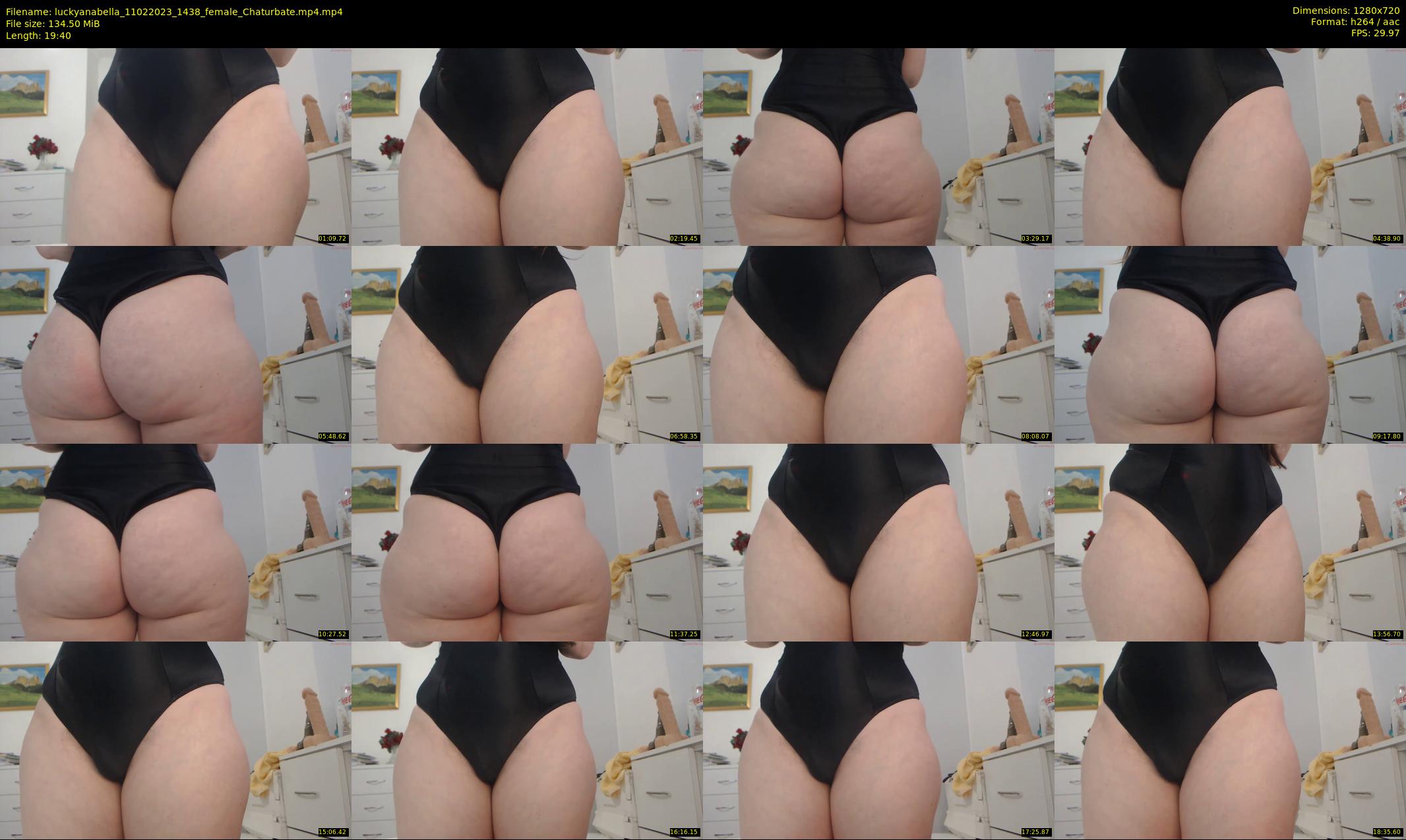 luckyanabella — 20 minute Chaturbate female cam show recording, 720p, Feb 11, 2023