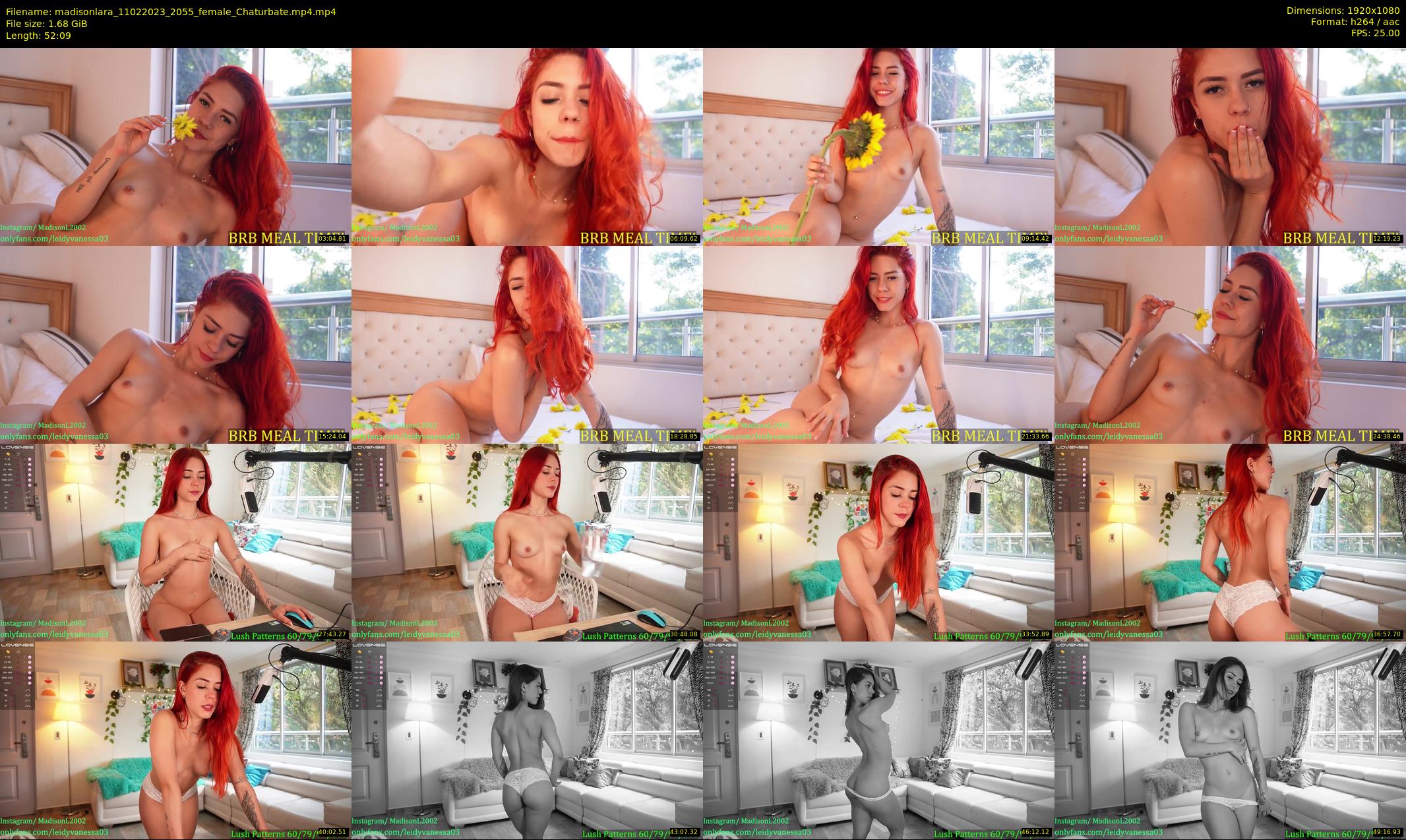 madisonlara — 53 minute Chaturbate female cam show recording, 1080p, Feb 11, 2023