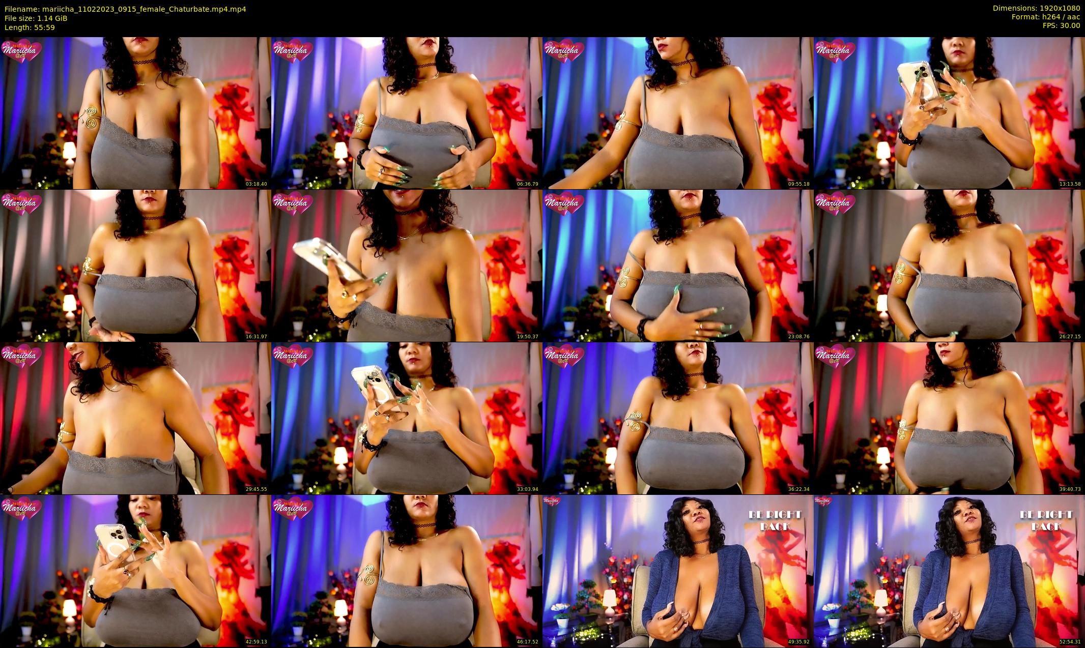 mariicha — 56 minute Chaturbate female cam show recording, 1080p, Feb 11, 2023