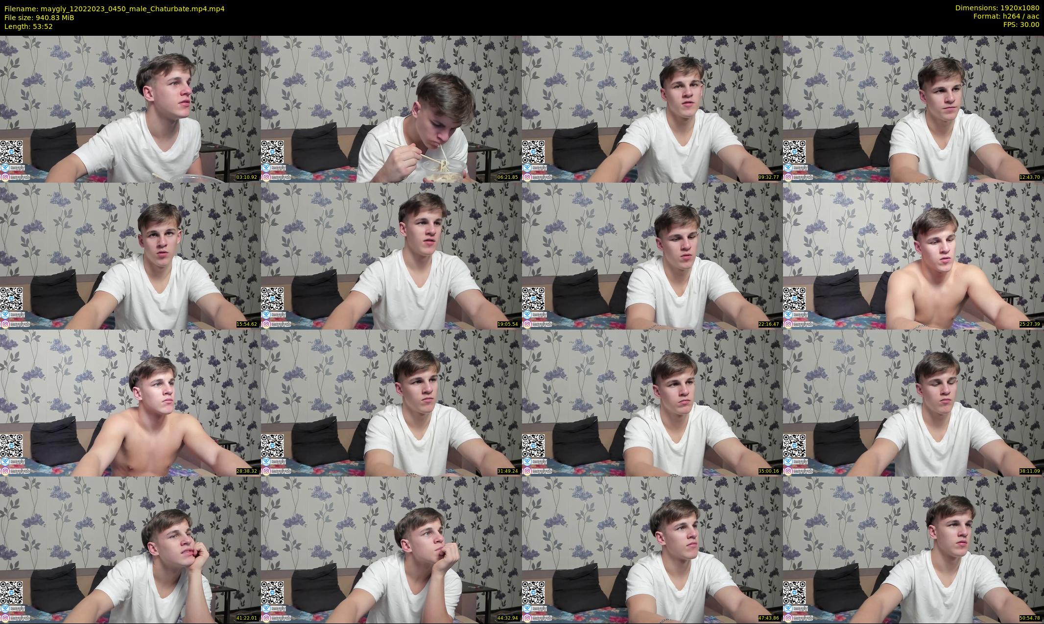 maygly — 54 minute Chaturbate male cam show recording, 1080p, Feb 12, 2023
