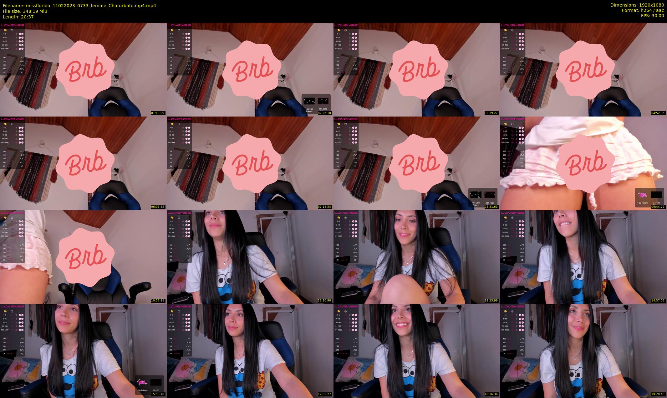 missflorida — 21 minute Chaturbate female cam show recording, 1080p, Feb 11, 2023