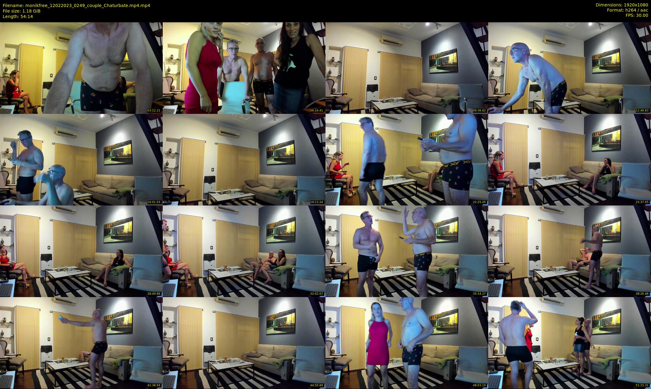 monikfree — 55 minute Chaturbate couple cam show recording, 1080p, Feb 12, 2023