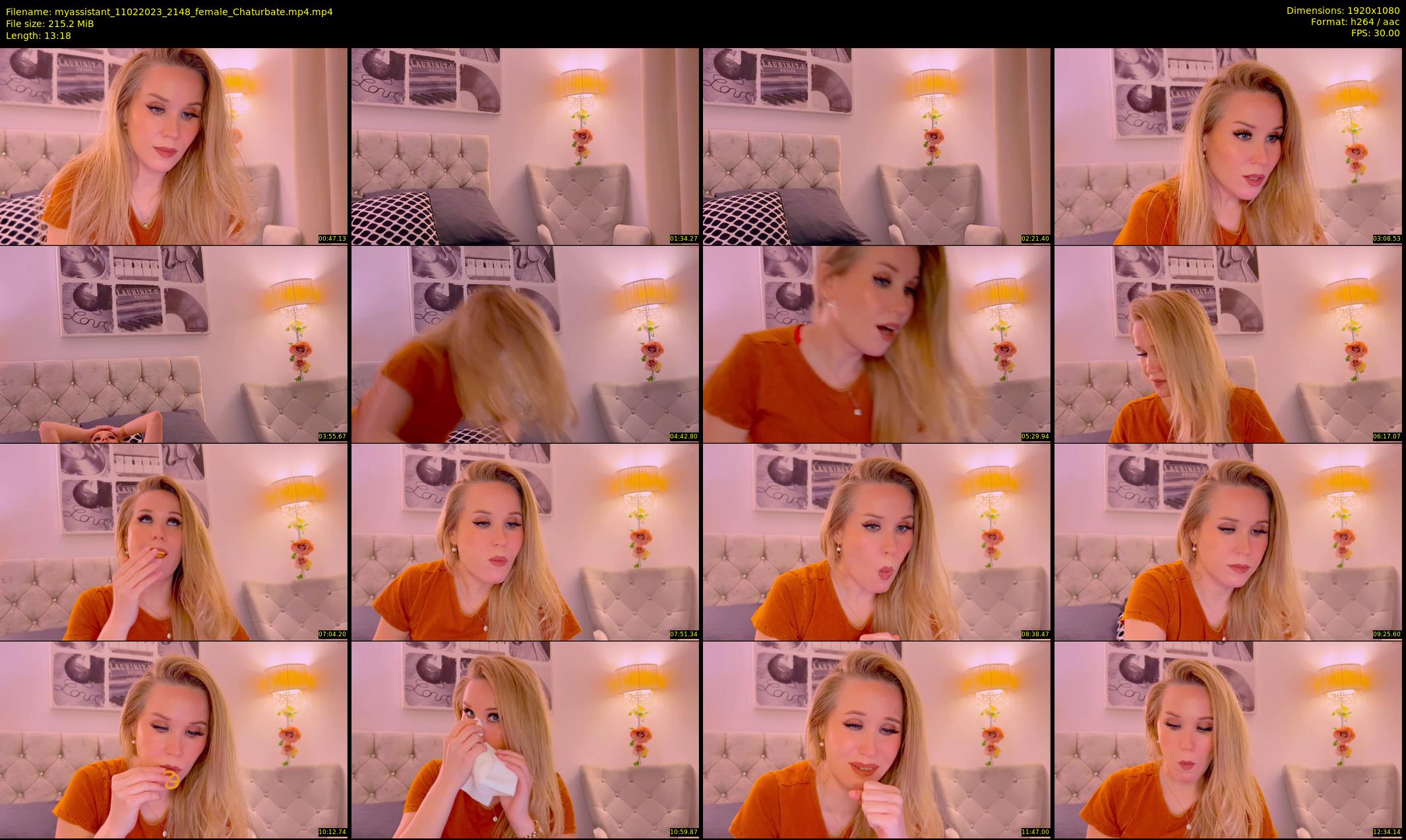 myassistant — 14 minute Chaturbate female cam show recording, 1080p, Feb 11, 2023