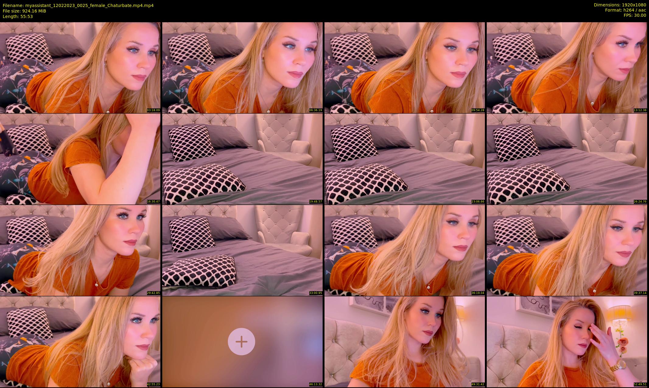 myassistant — 56 minute Chaturbate female cam show recording, 1080p, Feb 12, 2023