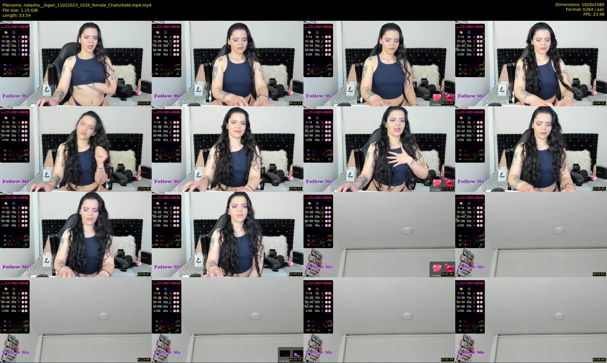 natasha__logan — 54 minute Chaturbate female cam show recording, 1080p, Feb 11, 2023