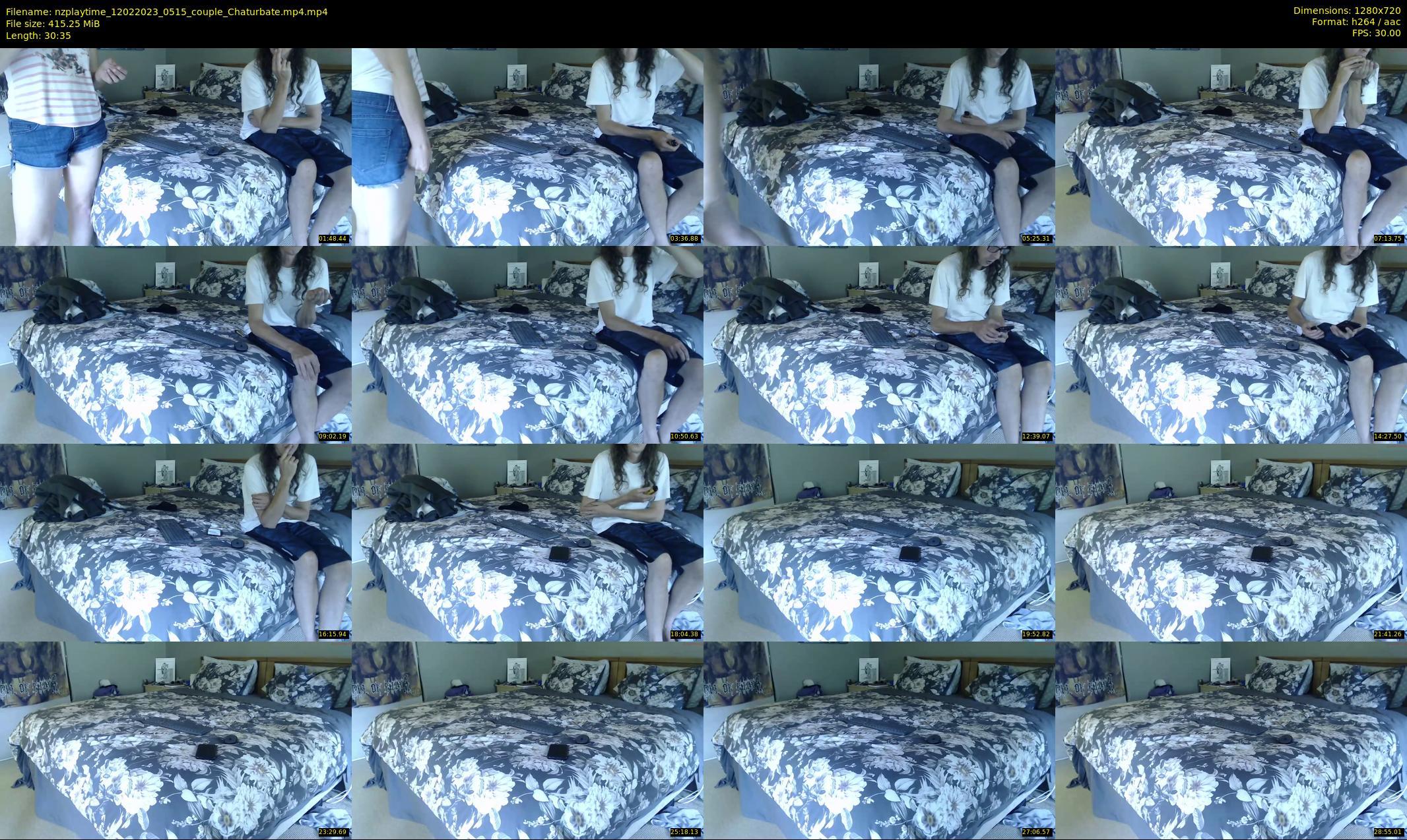 nzplaytime — 31 minute Chaturbate couple cam show recording, 720p, Feb 12, 2023