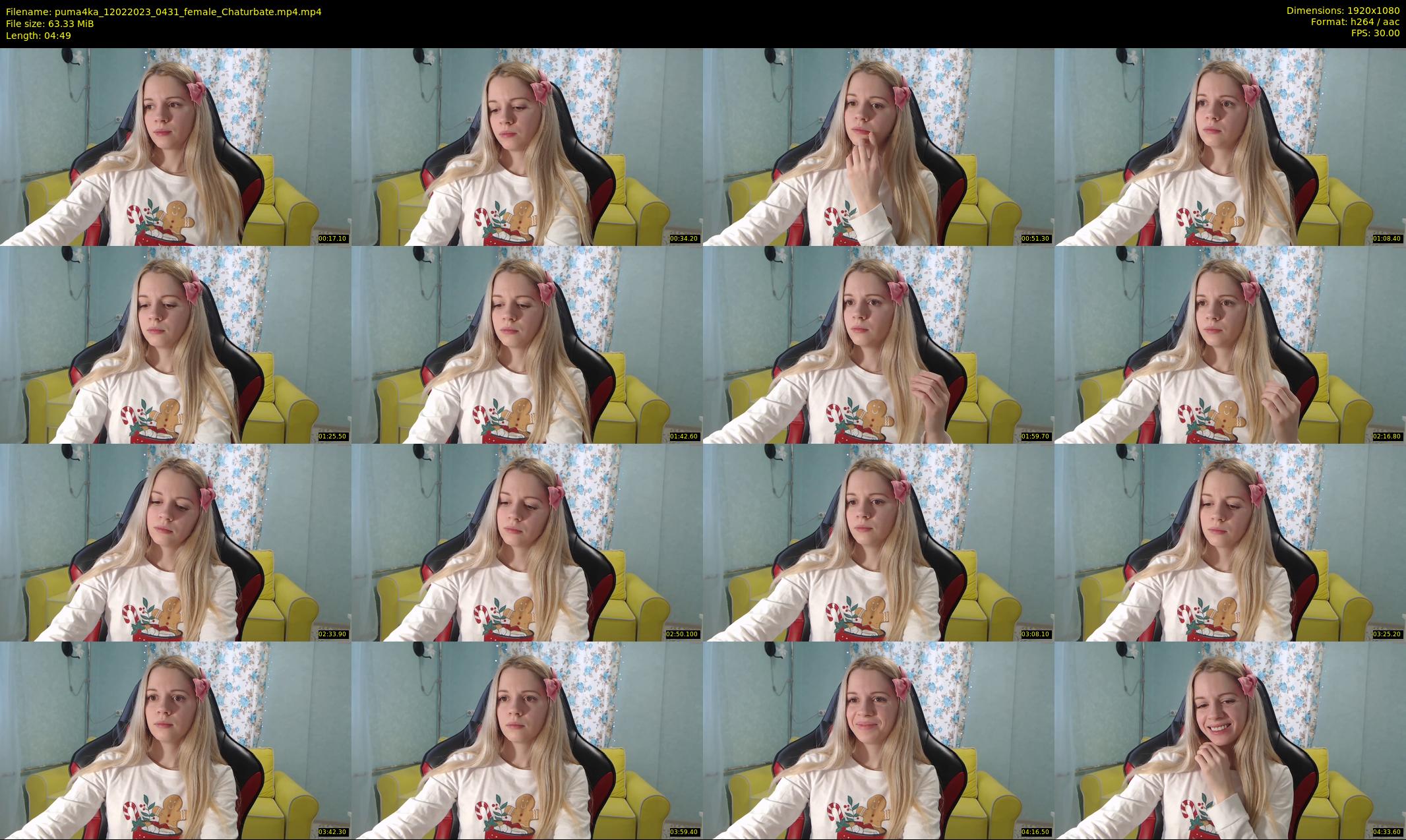 puma4ka — 5 minute Chaturbate female cam show recording, 1080p, Feb 12, 2023