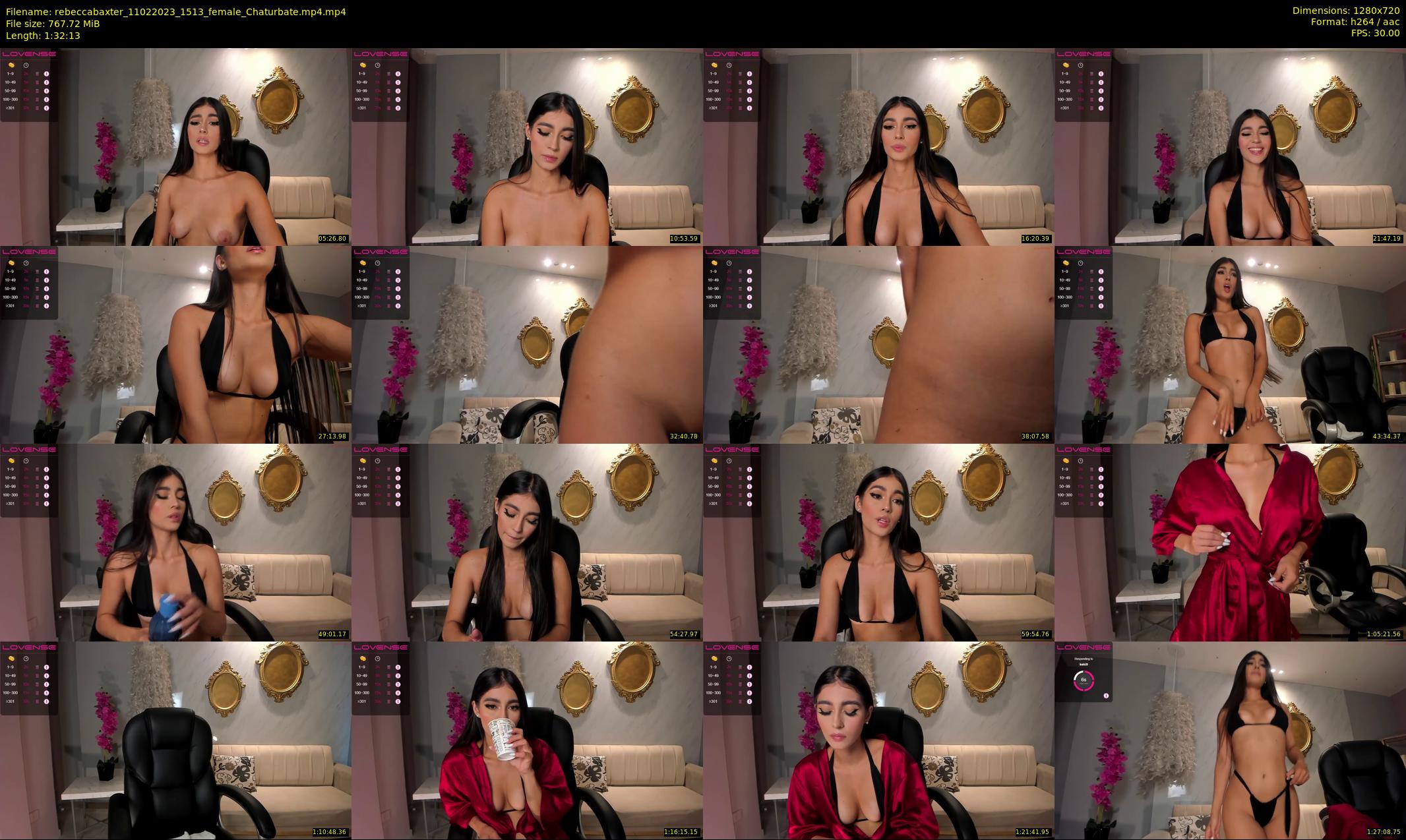 rebeccabaxter — 93 minute Chaturbate female cam show recording, 720p, Feb 11, 2023