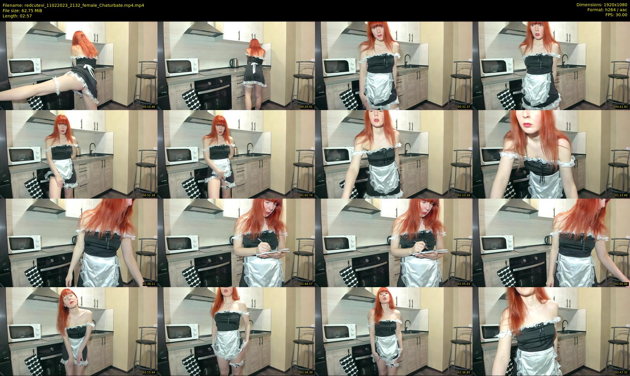 redcutevi — 3 minute Chaturbate female cam show recording, 1080p, Feb 11, 2023