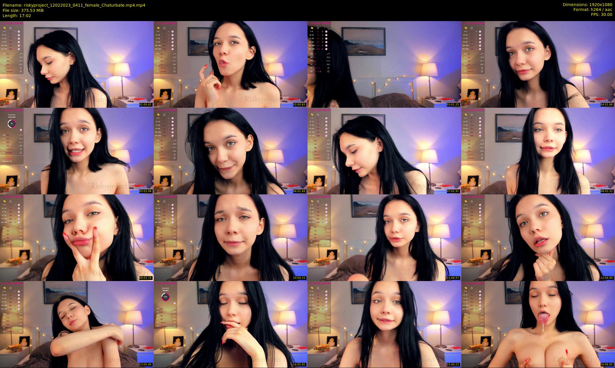 riskyproject — 18 minute Chaturbate couple cam show recording, 1080p, Feb 12, 2023