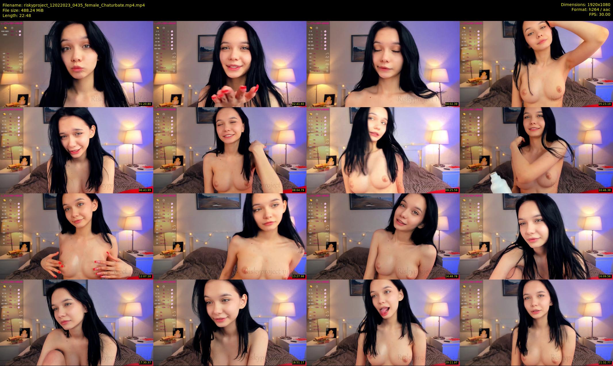 riskyproject — 23 minute Chaturbate couple cam show recording, 1080p, Feb 12, 2023