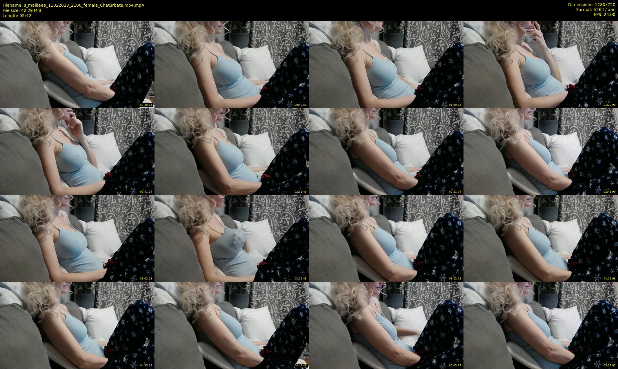 s_mailleee — 6 minute Chaturbate female cam show recording, 720p, Feb 11, 2023