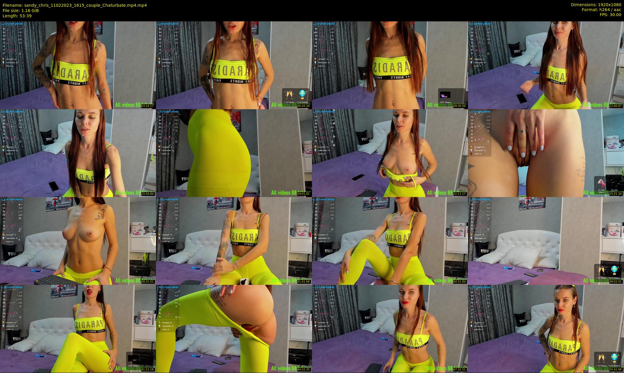 sandy_chris — 54 minute Chaturbate couple cam show recording, 1080p, Feb 11, 2023