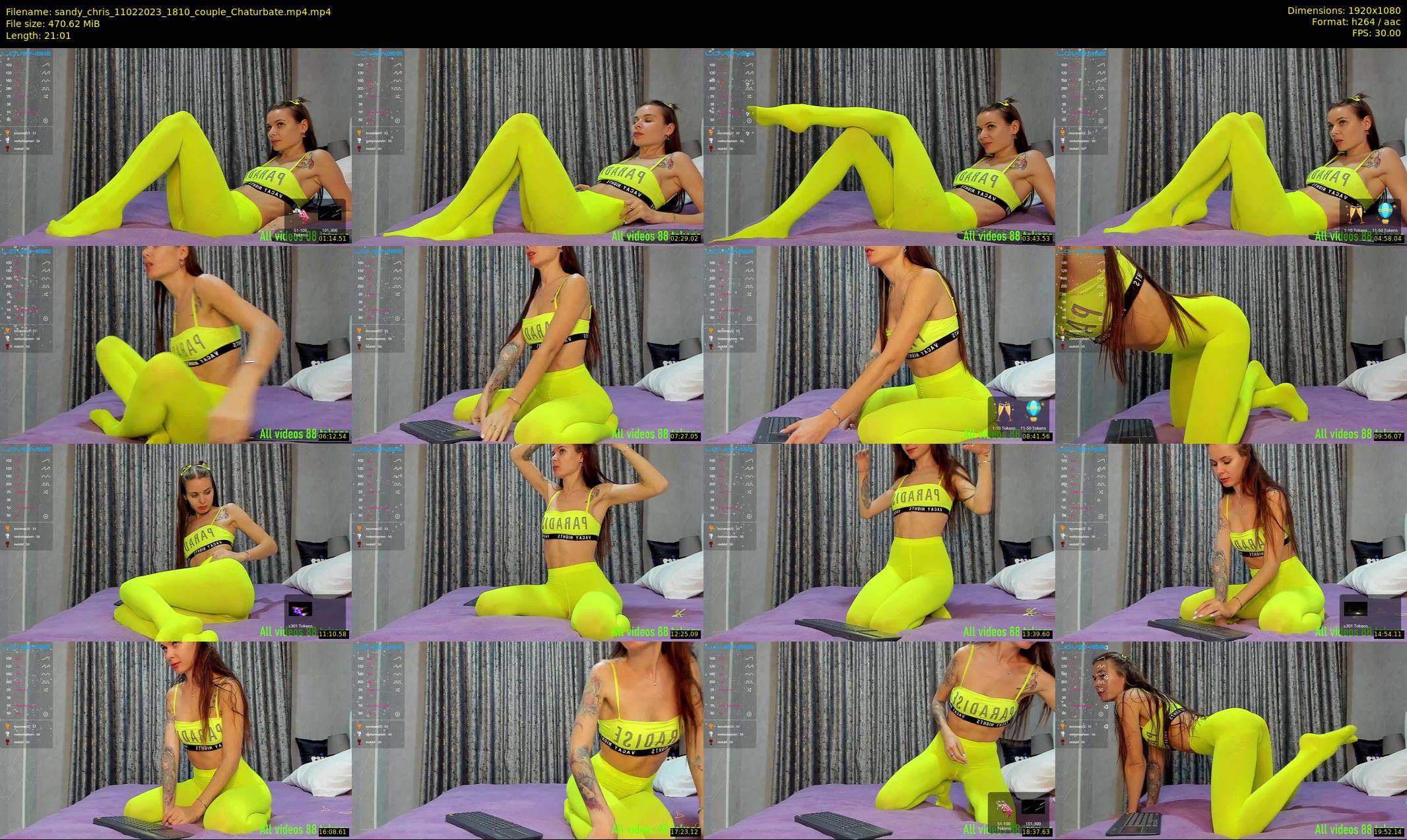 sandy_chris — 22 minute Chaturbate couple cam show recording, 1080p, Feb 11, 2023