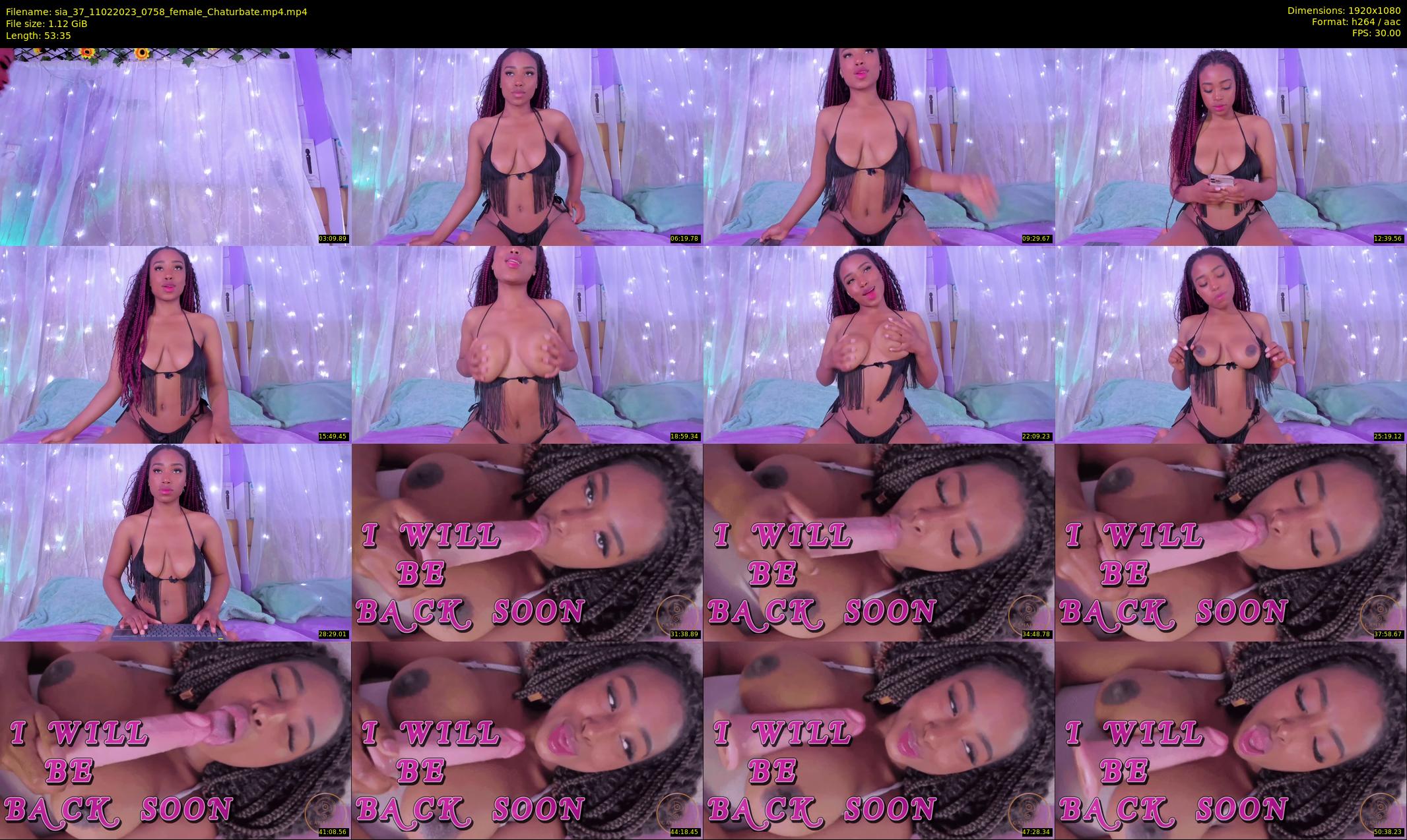 sia_37 — 54 minute Chaturbate female cam show recording, 1080p, Feb 11, 2023