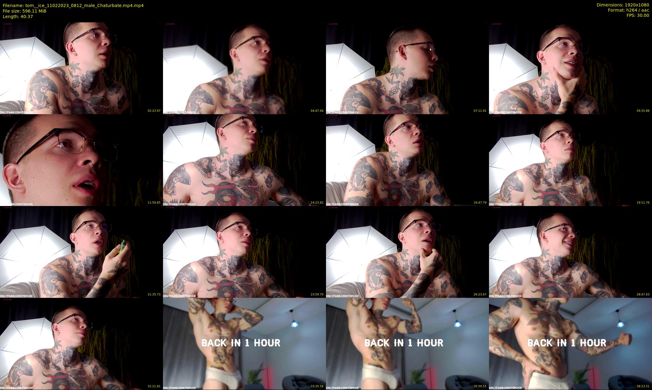 tom__ice — 41 minute Chaturbate male cam show recording, 1080p, Feb 11, 2023