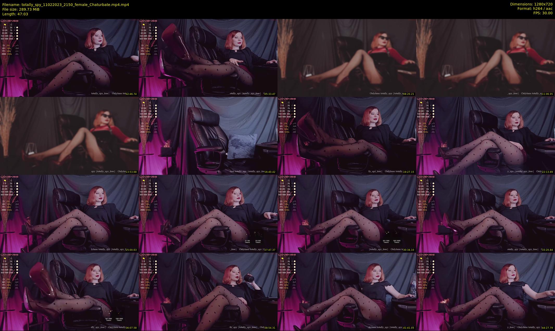 totally_spy — 48 minute Chaturbate female cam show recording, 720p, Feb 11, 2023
