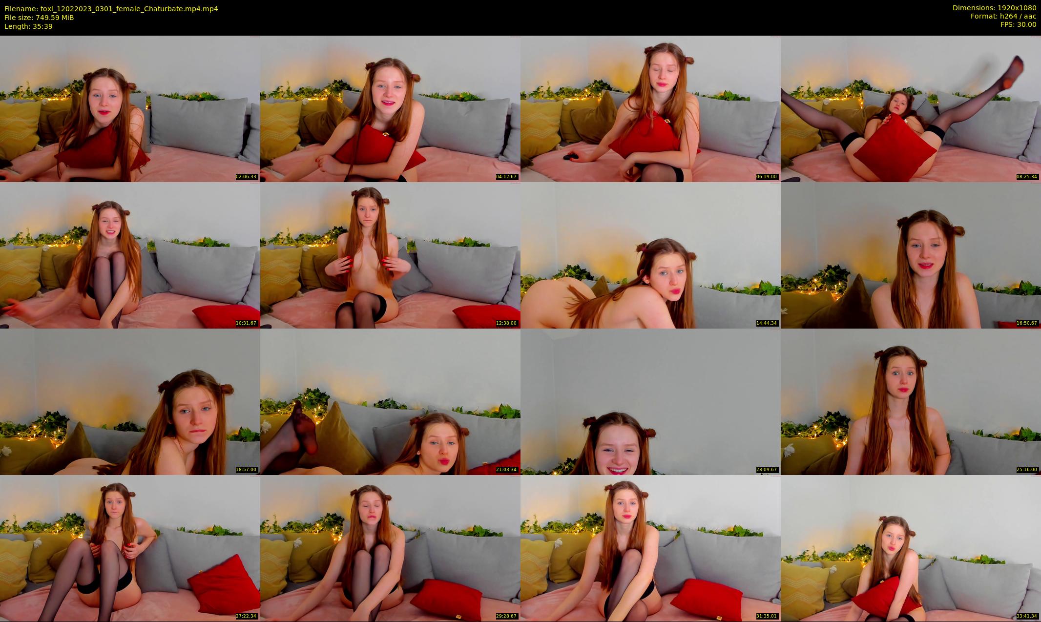 toxl — 36 minute Chaturbate female cam show recording, 1080p, Feb 12, 2023