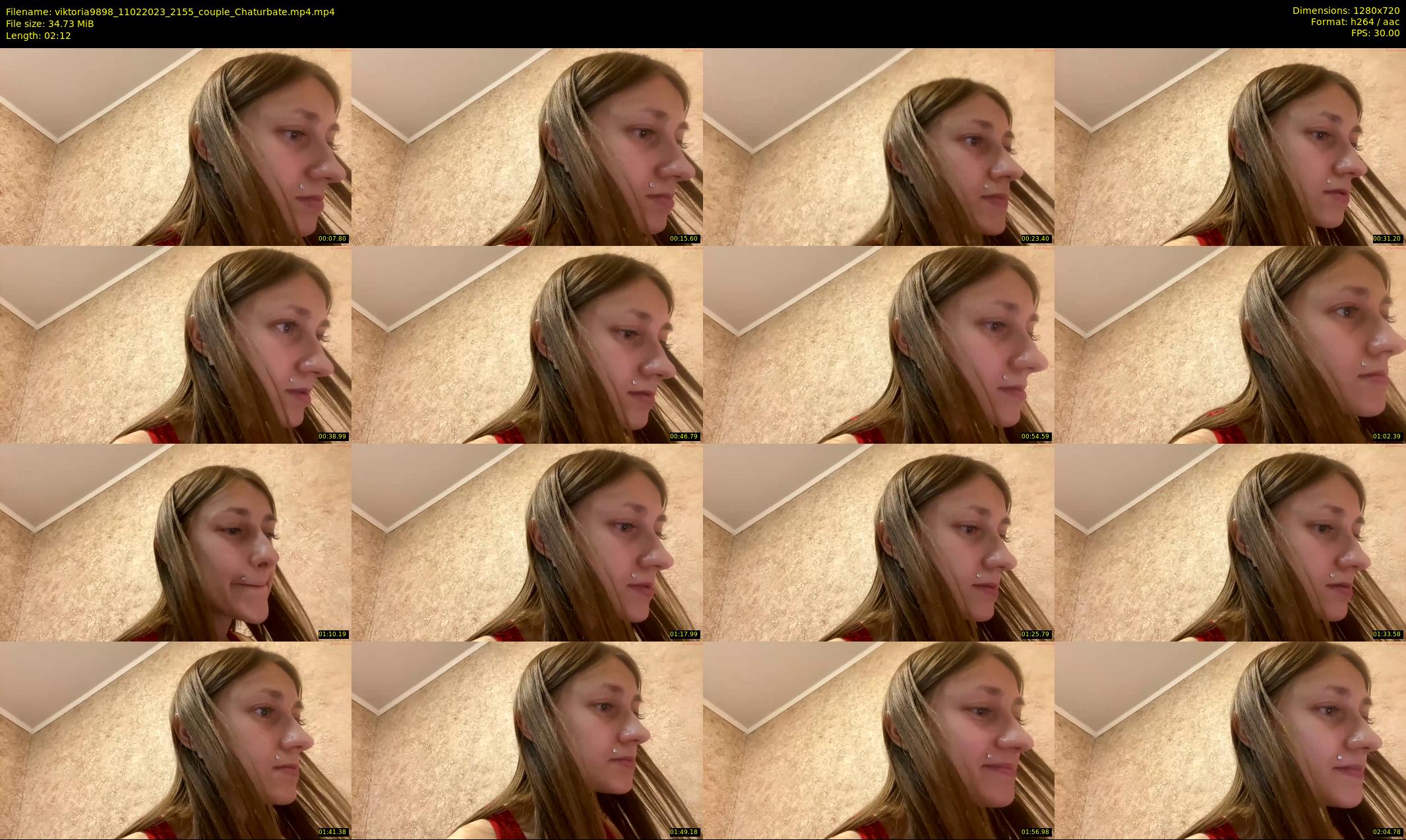 viktoria9898 — 3 minute Chaturbate couple cam show recording, 720p, Feb 11, 2023