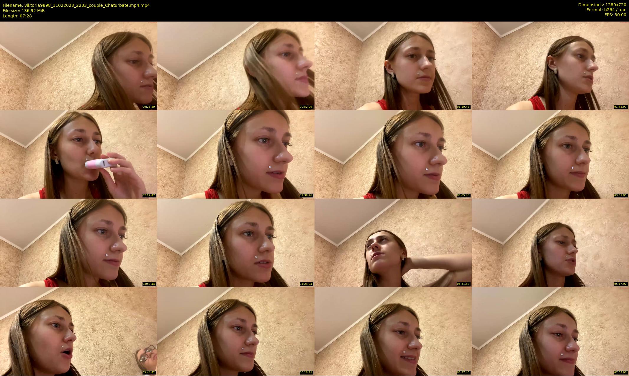 viktoria9898 — 8 minute Chaturbate couple cam show recording, 720p, Feb 11, 2023