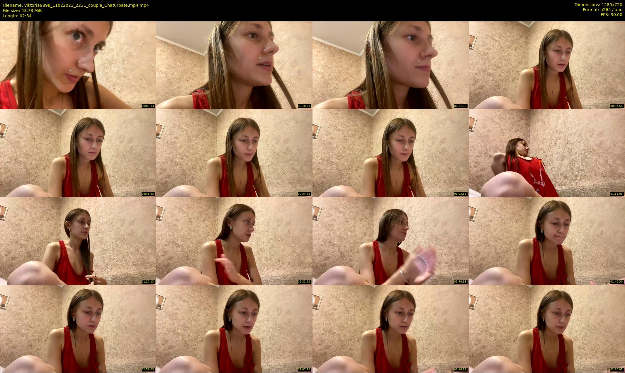 viktoria9898 — 3 minute Chaturbate couple cam show recording, 720p, Feb 11, 2023