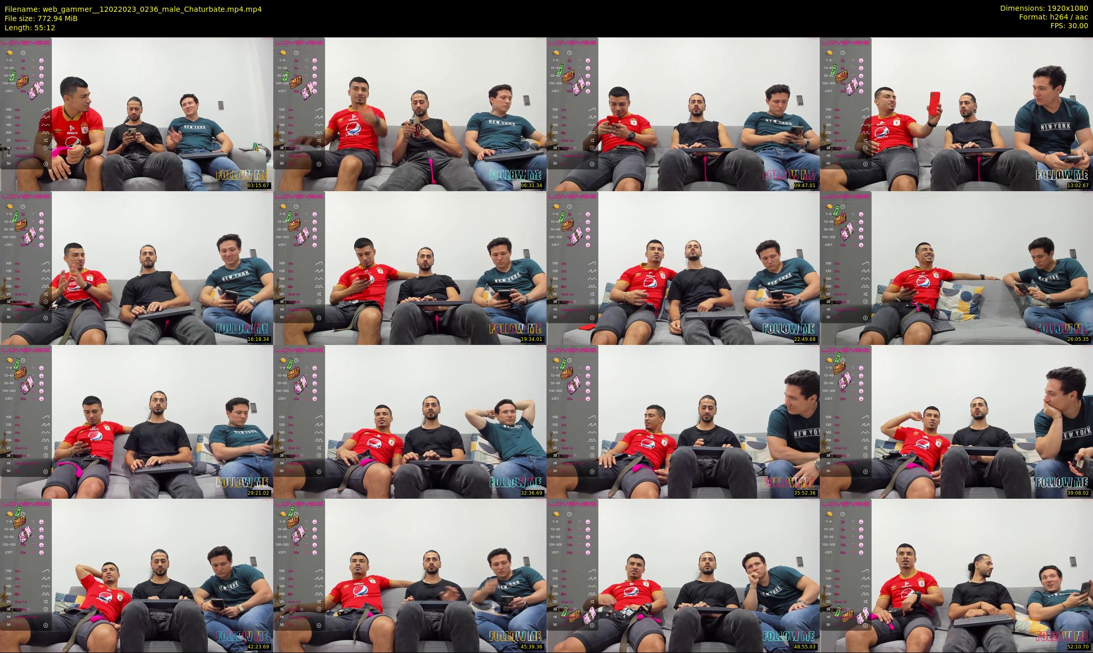 web_gammer_ — 56 minute Chaturbate male cam show recording, 1080p, Feb 12, 2023