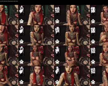 666deathgasm — 90 minute Chaturbate female cam show recording, 720p, Feb 12, 2023