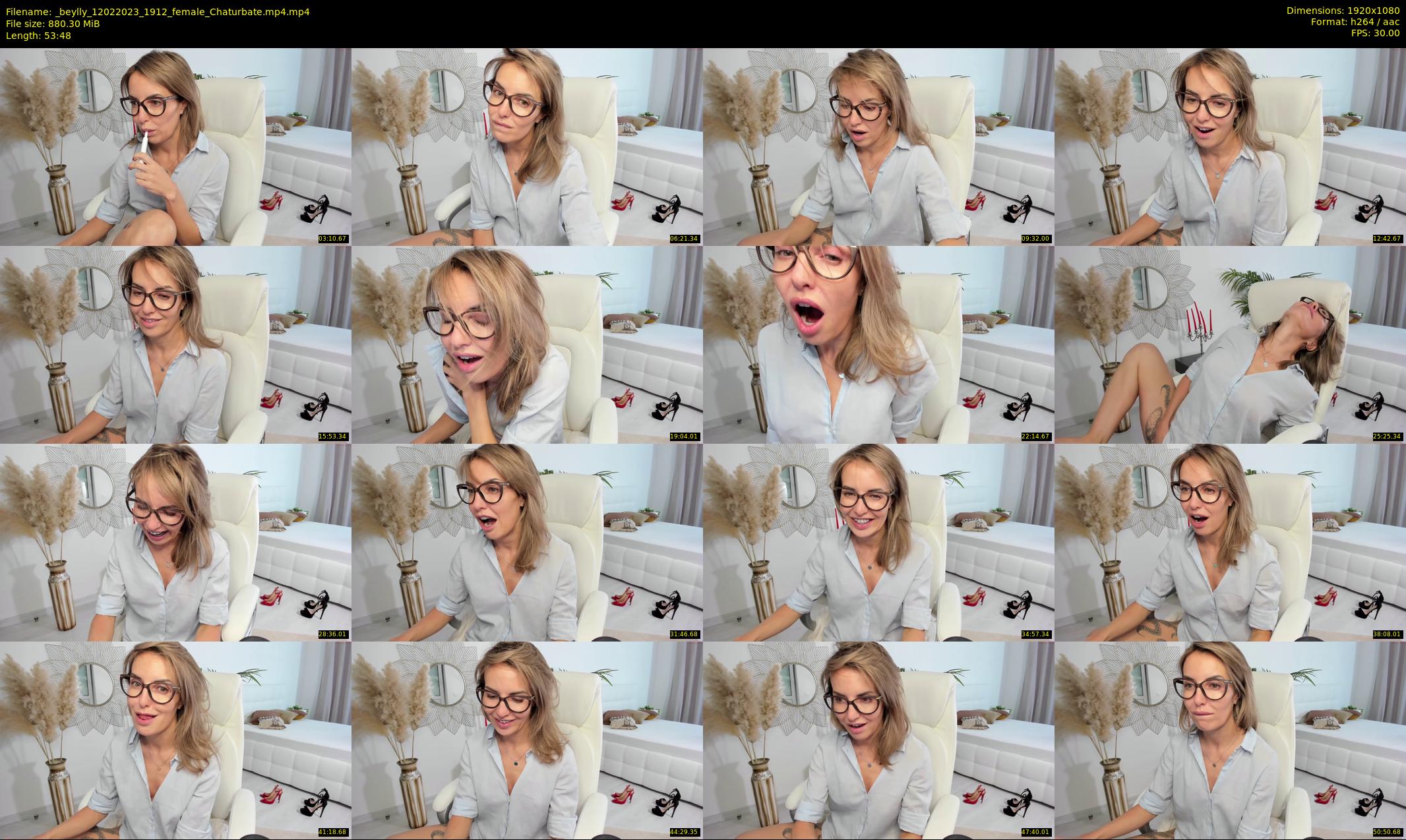 _beylly — 54 minute Chaturbate female cam show recording, 1080p, Feb 12, 2023