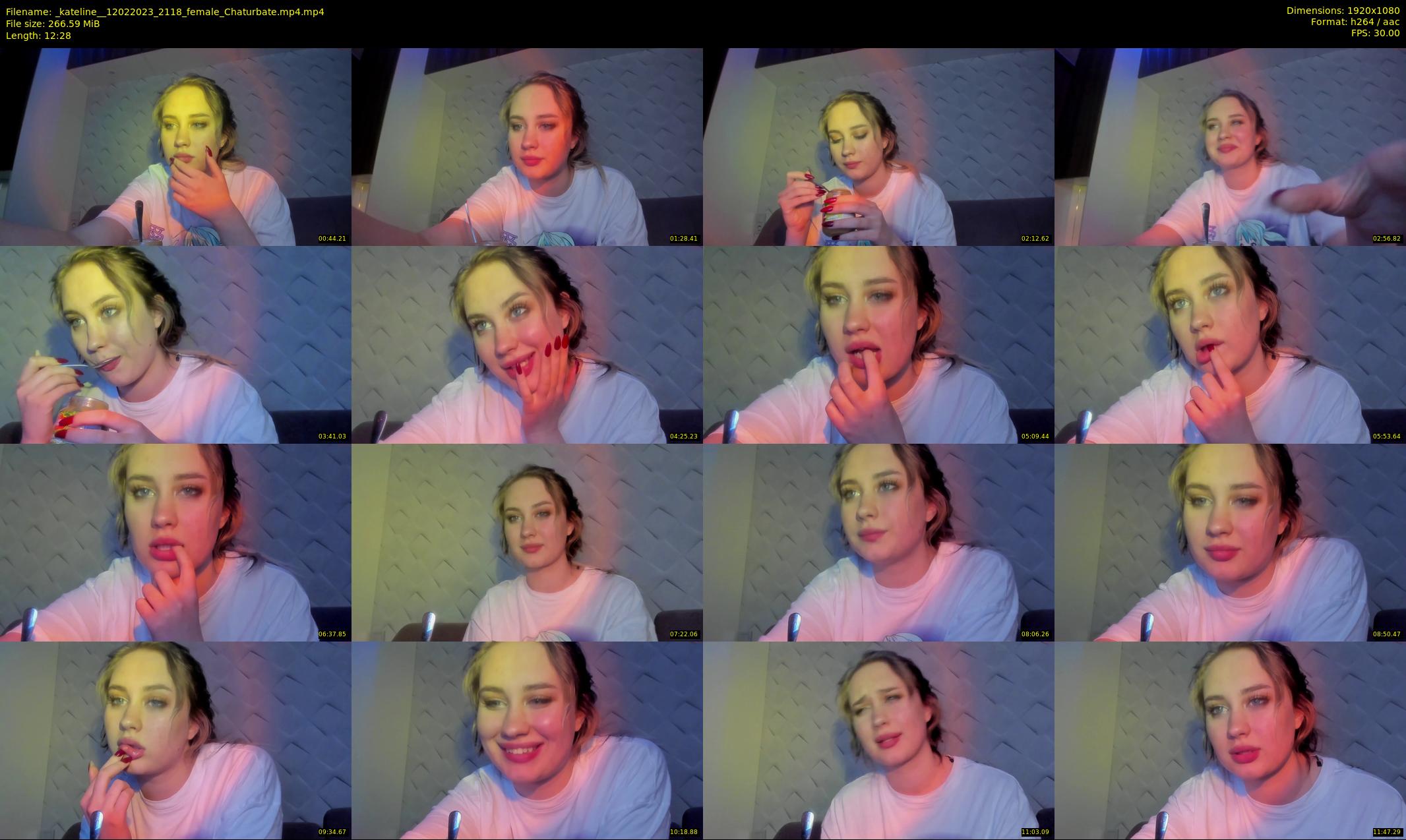 _kateline_ — 13 minute Chaturbate female cam show recording, 1080p, Feb 12, 2023