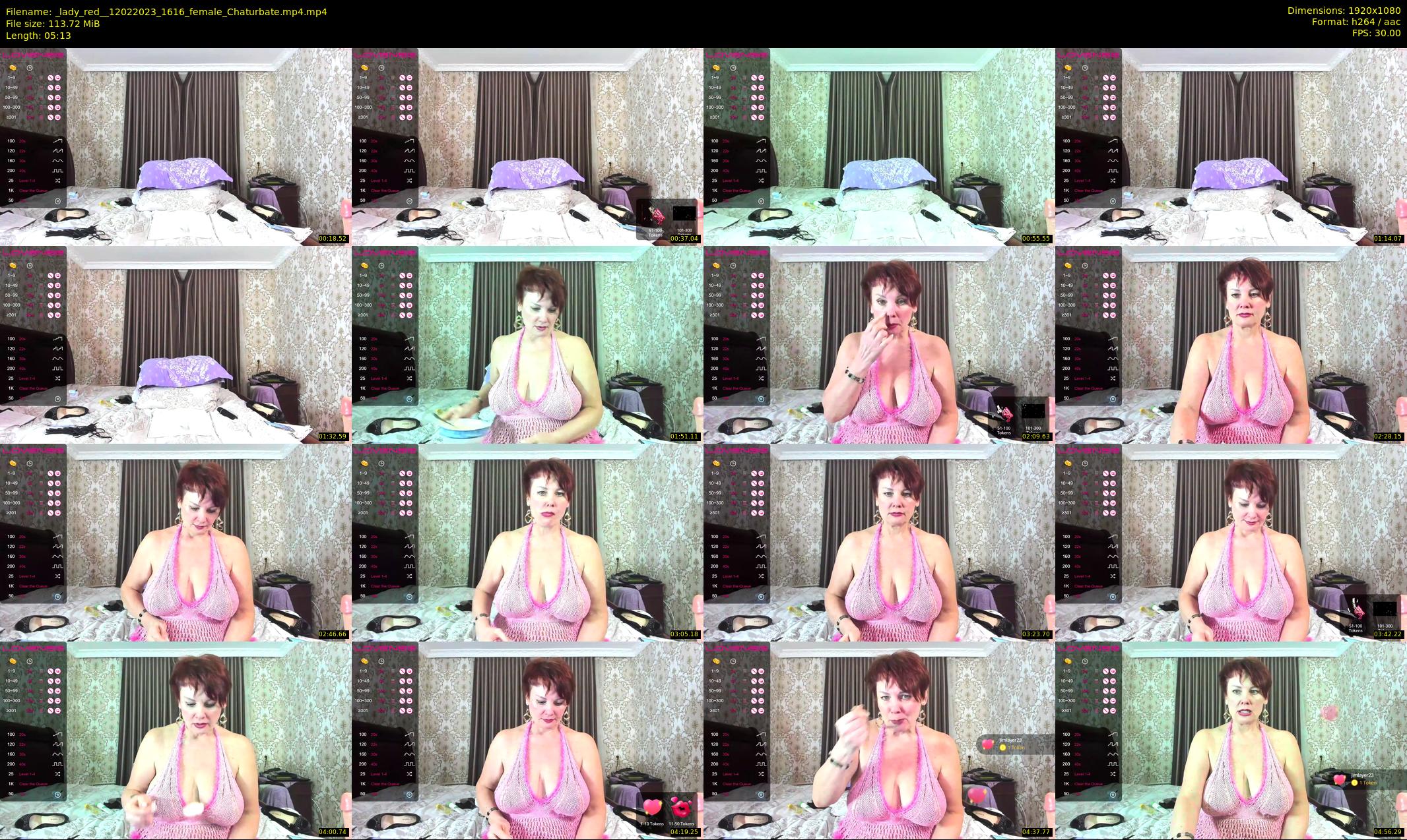 _lady_red_ — 6 minute Chaturbate female cam show recording, 1080p, Feb 12, 2023