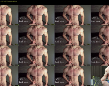 adam_muscle_ — 52 minute Chaturbate male cam show recording, 1080p, Feb 12, 2023