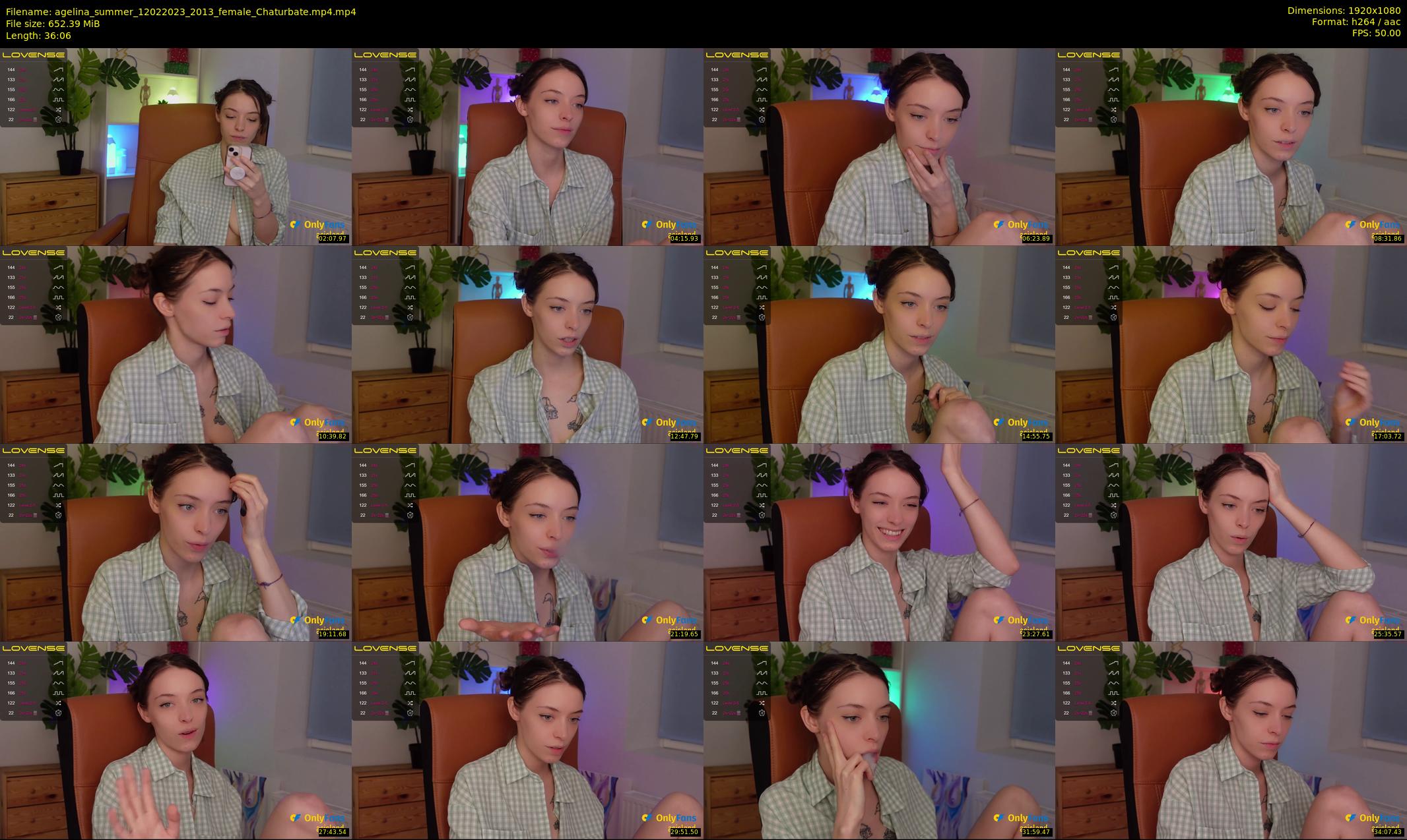 agelina_summer — 37 minute Chaturbate female cam show recording, 1080p, Feb 12, 2023