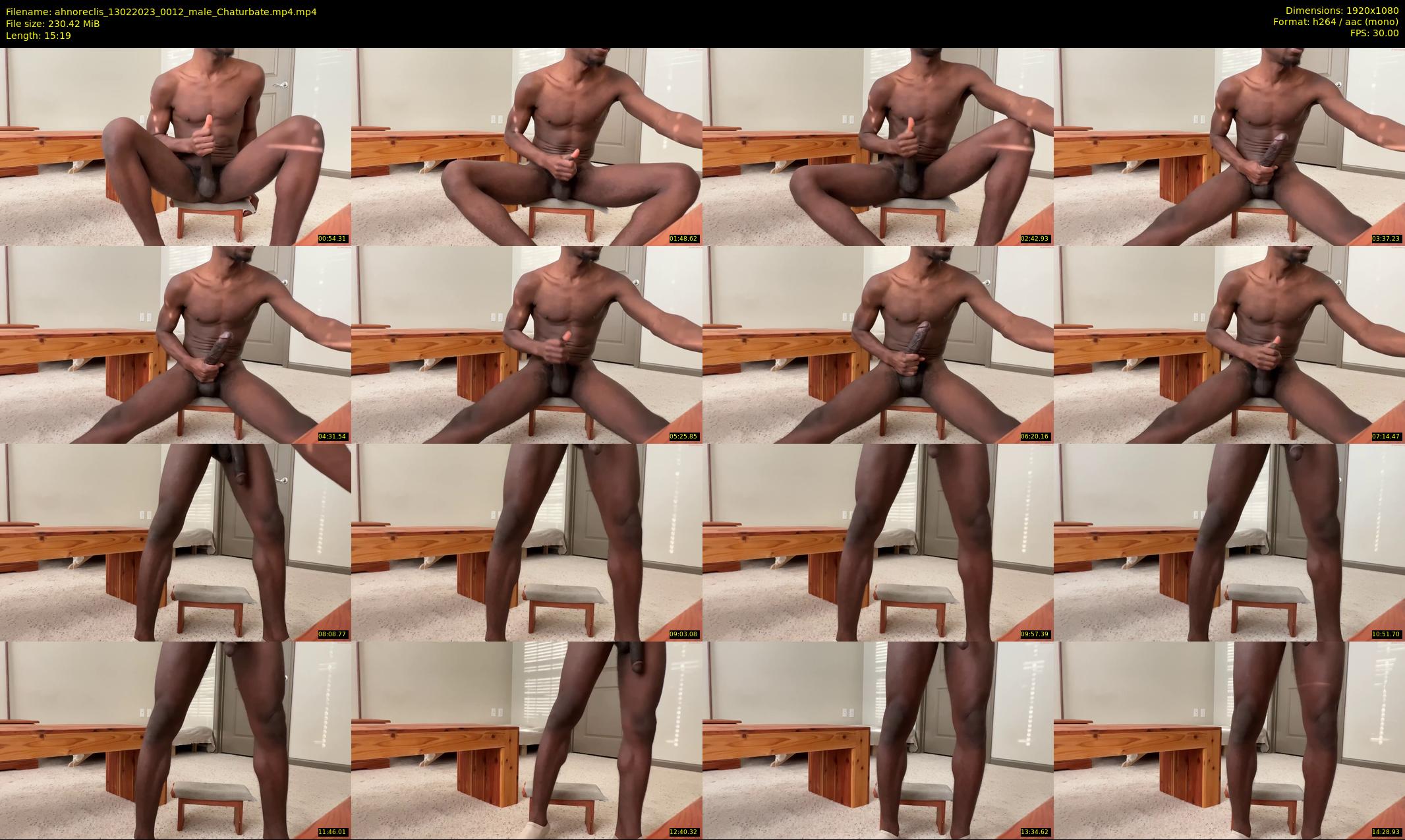 ahnoreclis — 16 minute Chaturbate male cam show recording, 1080p, Feb 13, 2023