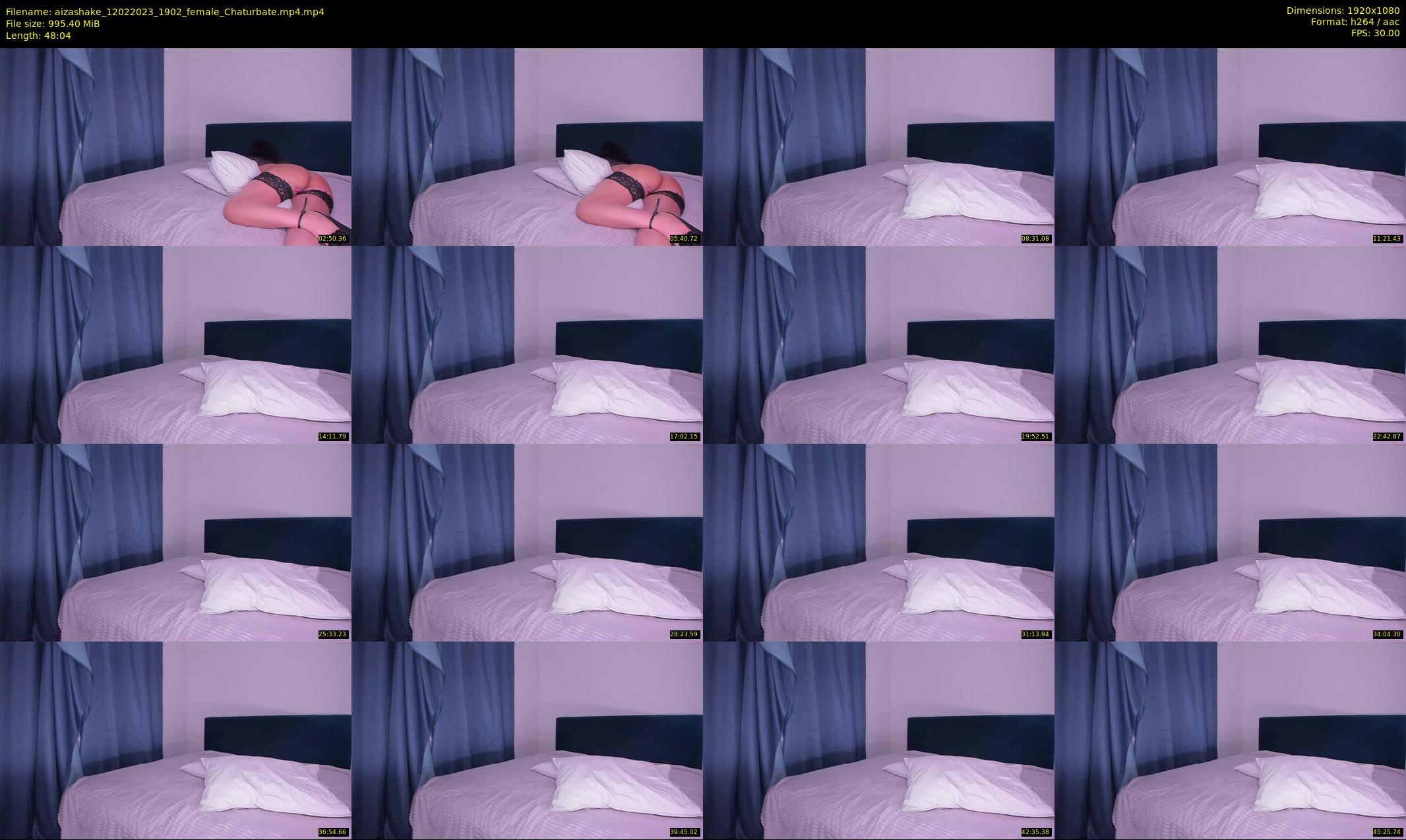 aizashake — 49 minute Chaturbate female cam show recording, 1080p, Feb 12, 2023