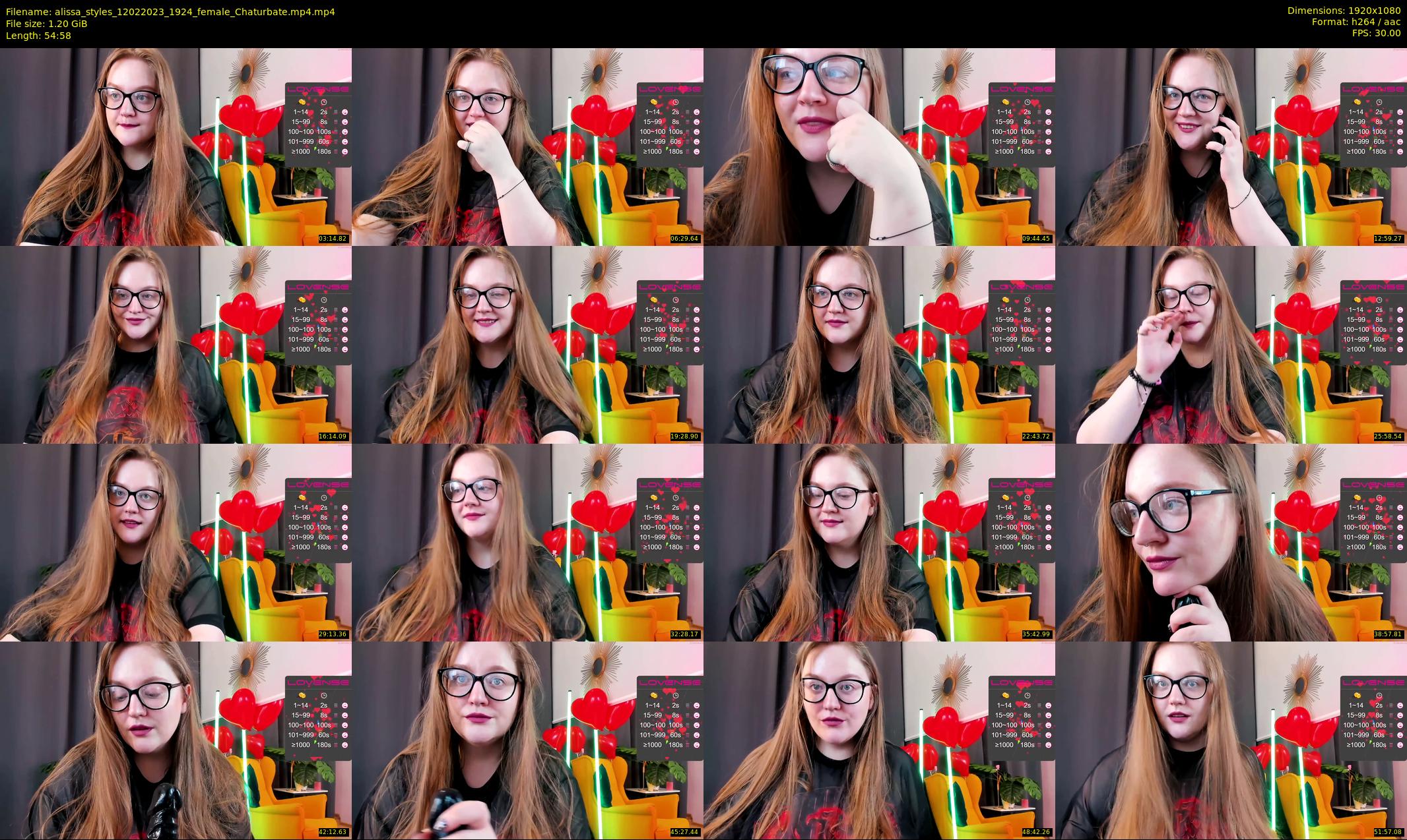 alissa_styles — 55 minute Chaturbate female cam show recording, 1080p, Feb 12, 2023