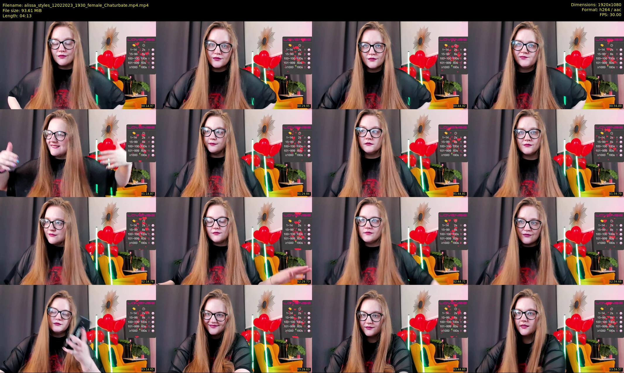 alissa_styles — 5 minute Chaturbate female cam show recording, 1080p, Feb 12, 2023
