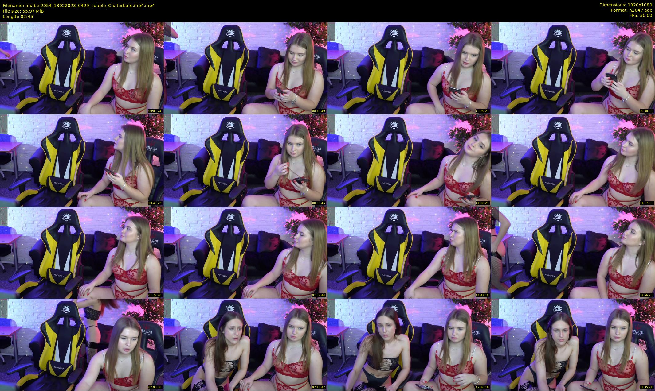 anabel2054 — 3 minute Chaturbate female cam show recording, 1080p, Feb 13, 2023