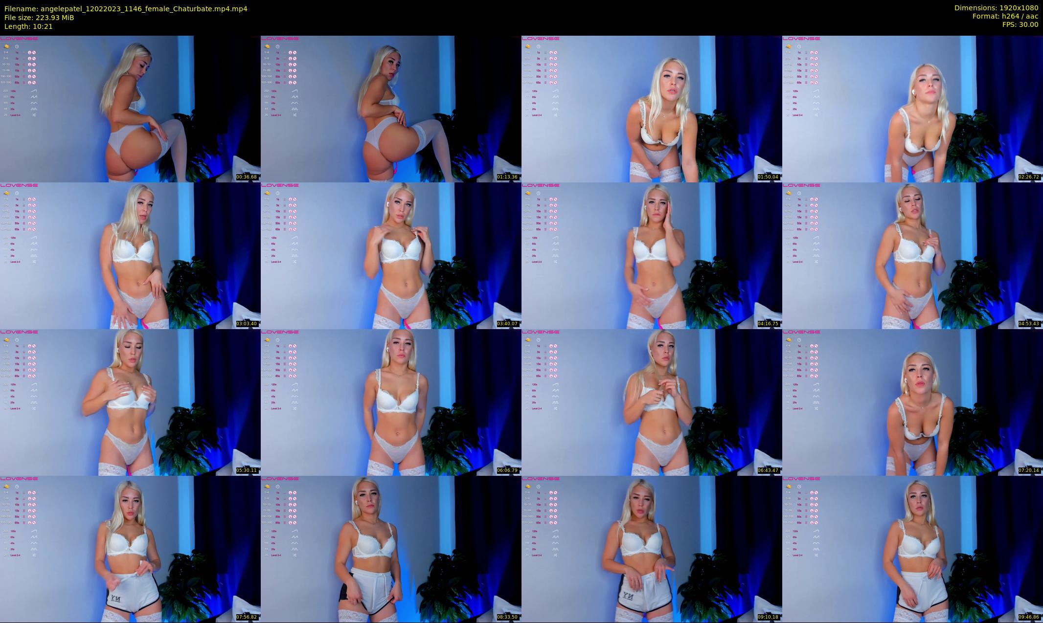 angelepatel — 11 minute Chaturbate female cam show recording, 1080p, Feb 12, 2023