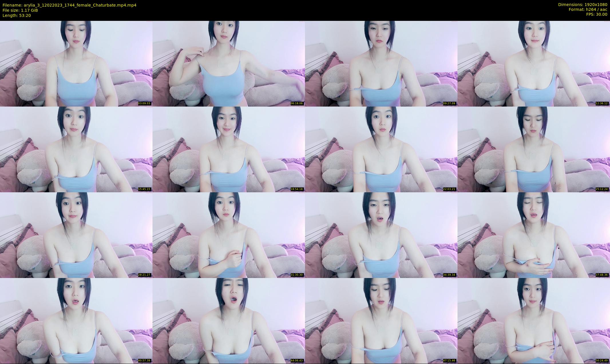 arylia_3 — 54 minute Chaturbate female cam show recording, 1080p, Feb 12, 2023