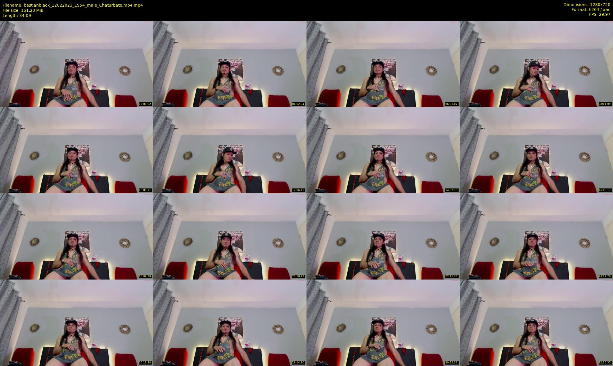 bastianblack — 35 minute Chaturbate male cam show recording, 720p, Feb 12, 2023